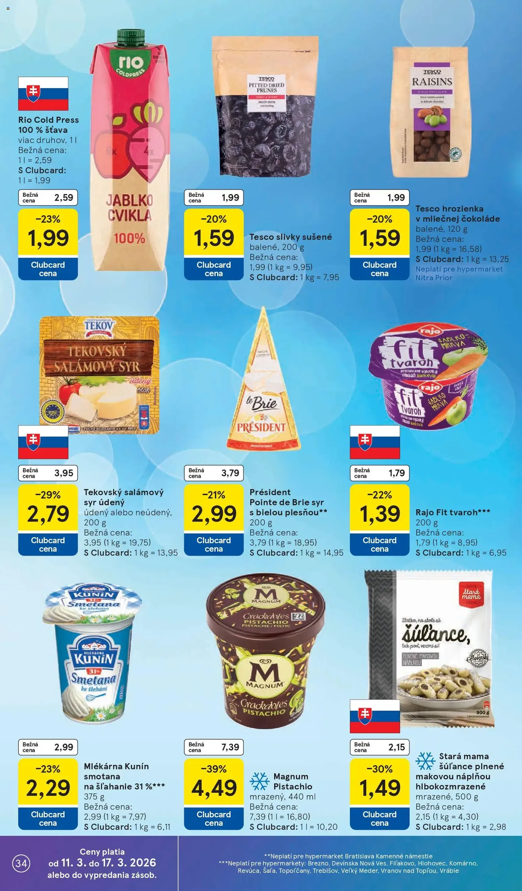 Tesco Hypermarket - leták - platný leták od 11.03.2026 strana 34 z 48