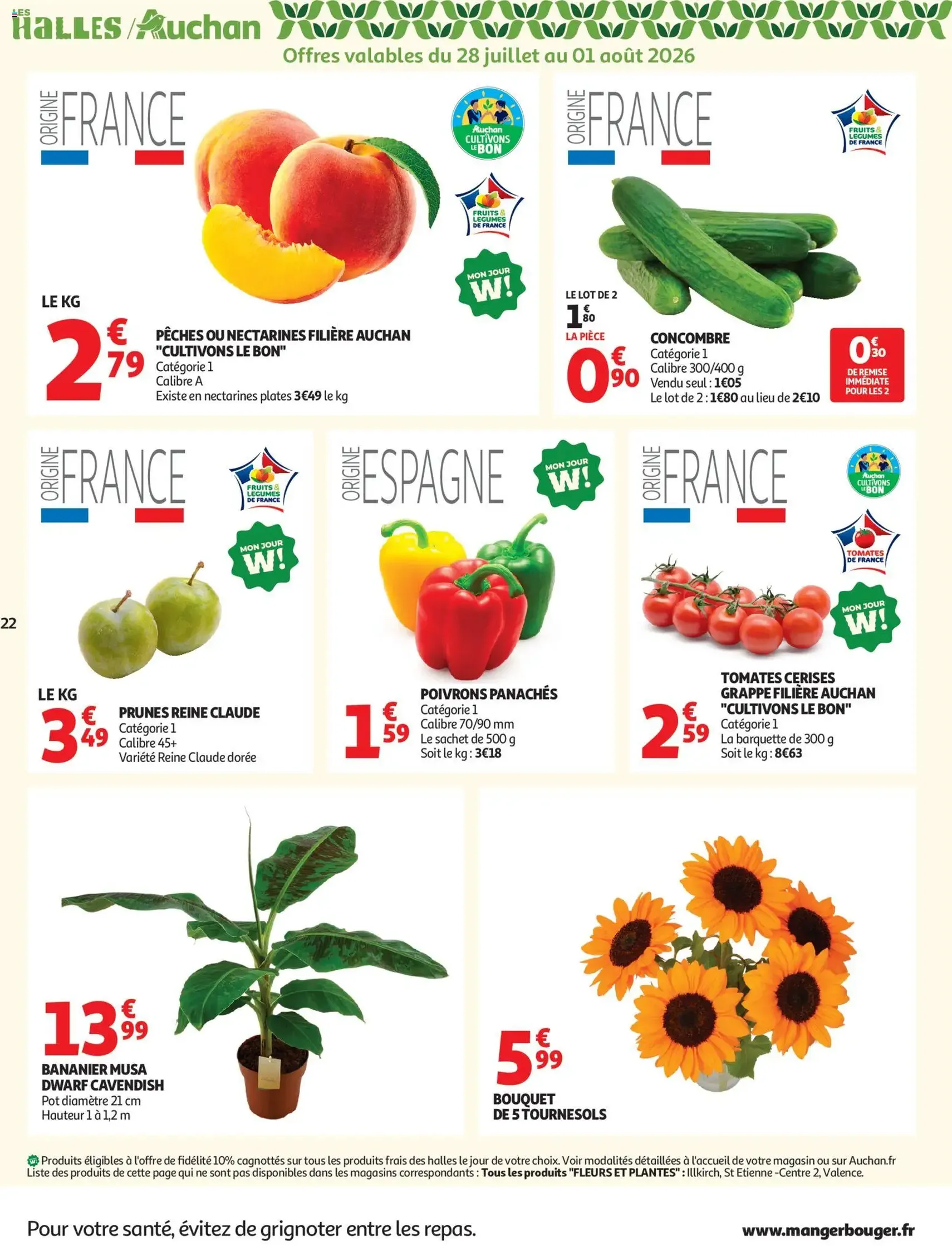Auchan folder / publicité - geldige folder vanaf 28/07/2026 pagina 22 van 54