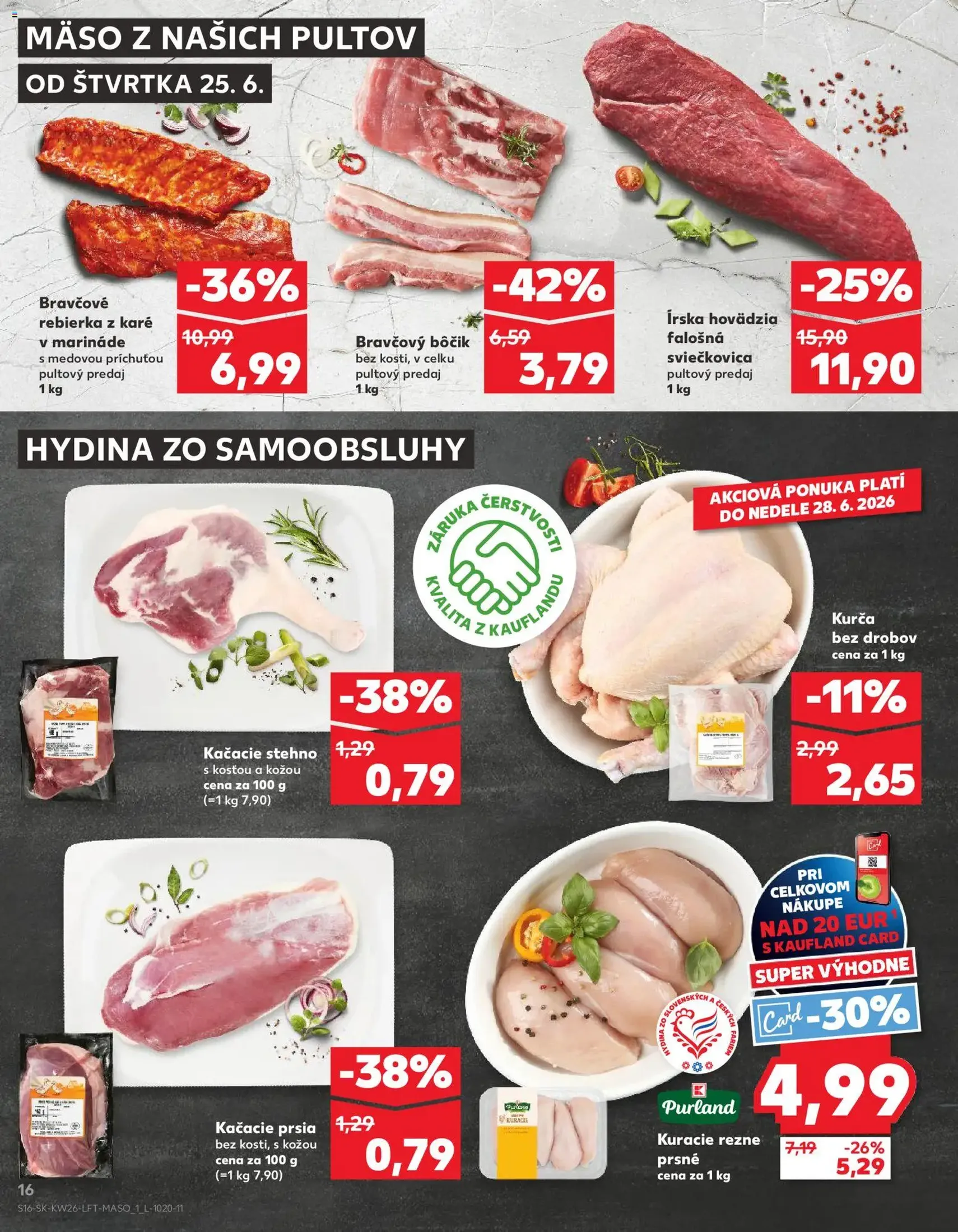 Kaufland leták - platný leták od 25.06.2026 strana 16 z 84