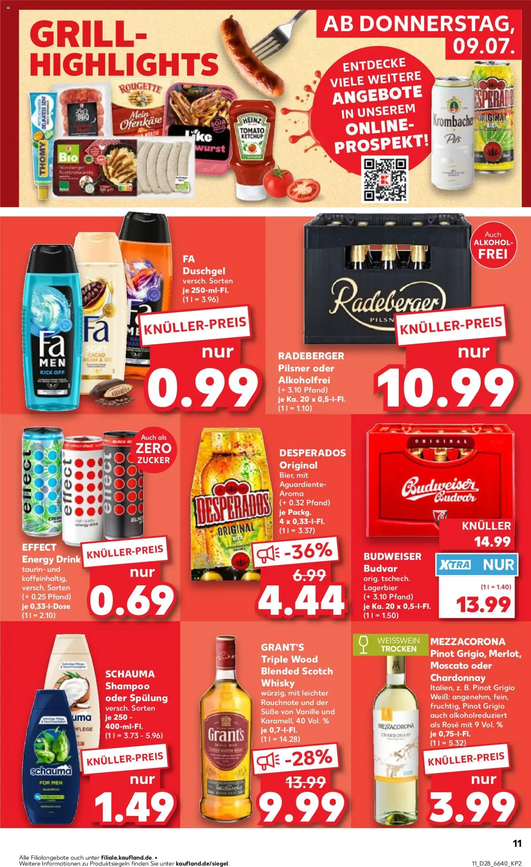 Kaufland Prospekt - Gültiger Prospekt ab 09.07.2026, Seite 11 von insgesamt 52