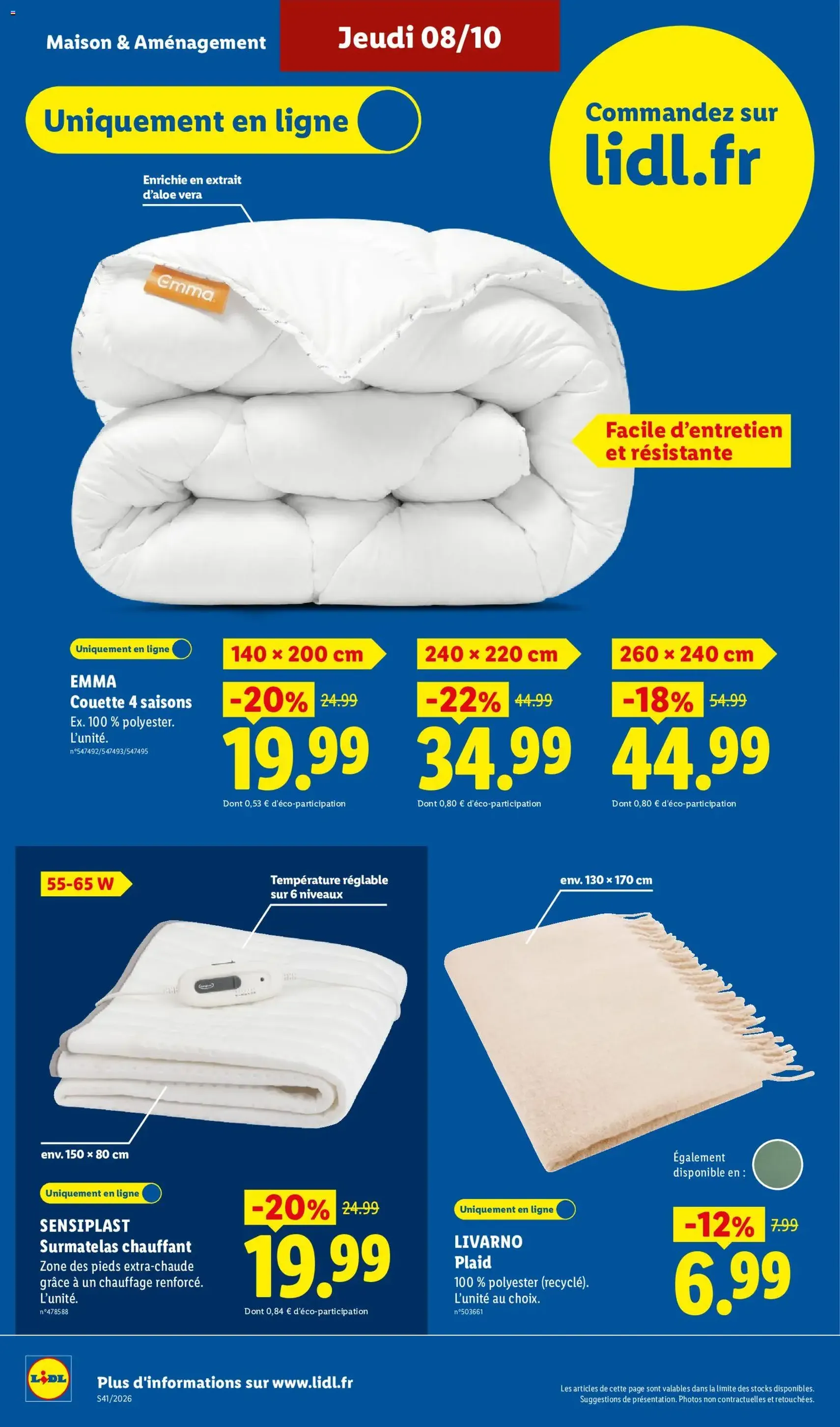LIDL catalogue - brochure valable à partir du 08/10/2026, page 32 sur 61