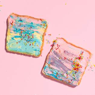 Recipe preview Rainbow Grilled Cheese Toastie