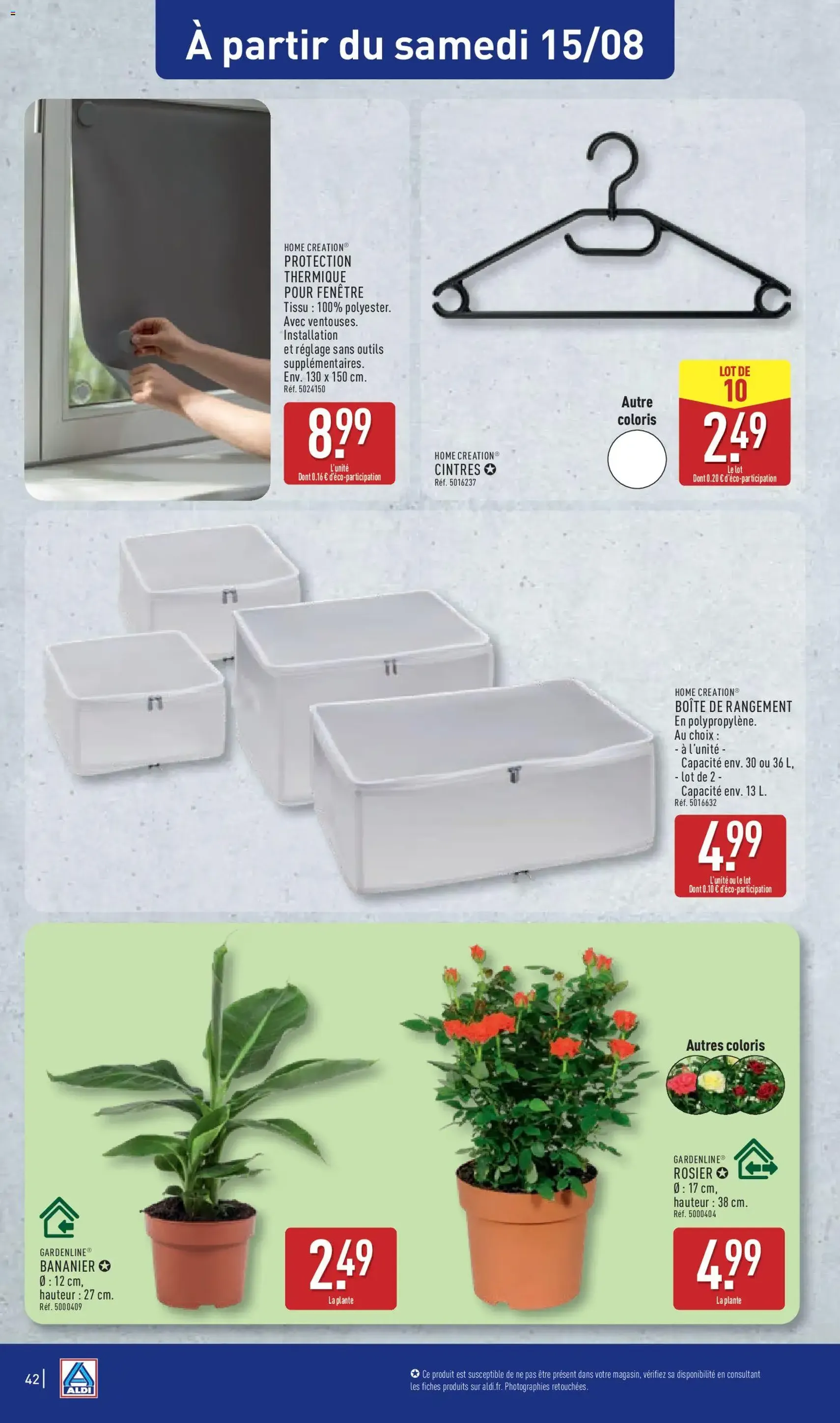 Aldi catalogue - brochure valable à partir du 11/08/2026, page 44 sur 46