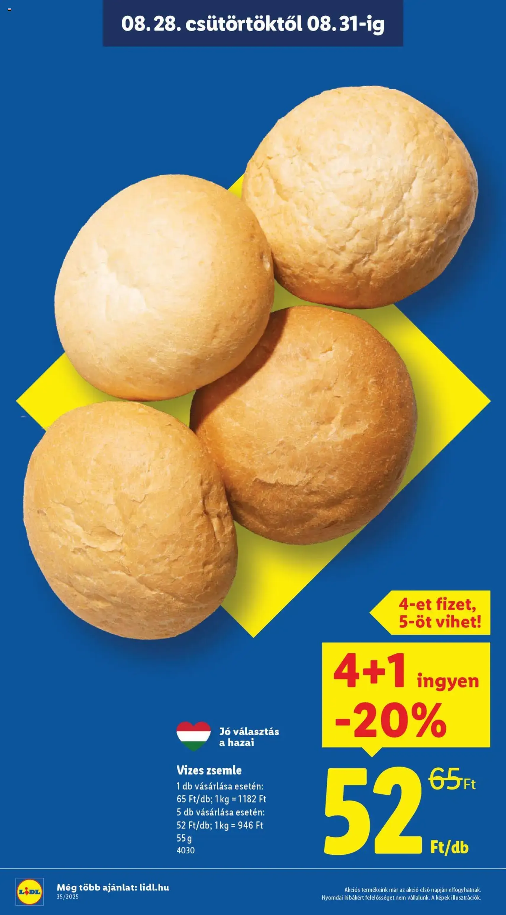 Lidl Akciós újság - 2025.08.28. érvényes szórólap 2 oldal 76 oldalból Lidl Akciós újság - 2025.08.28. érvényes szórólap 2 oldal 76 oldalból
