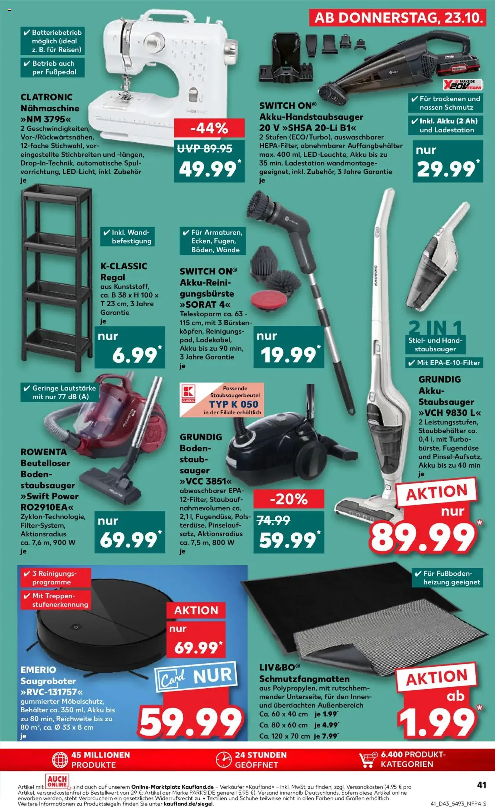 Kaufland Prospekt - Gültiger Prospekt ab 23.10.2025, Seite 41 von insgesamt 61 Kaufland Prospekt - Gültiger Prospekt ab 23.10.2025, Seite 41 von insgesamt 61