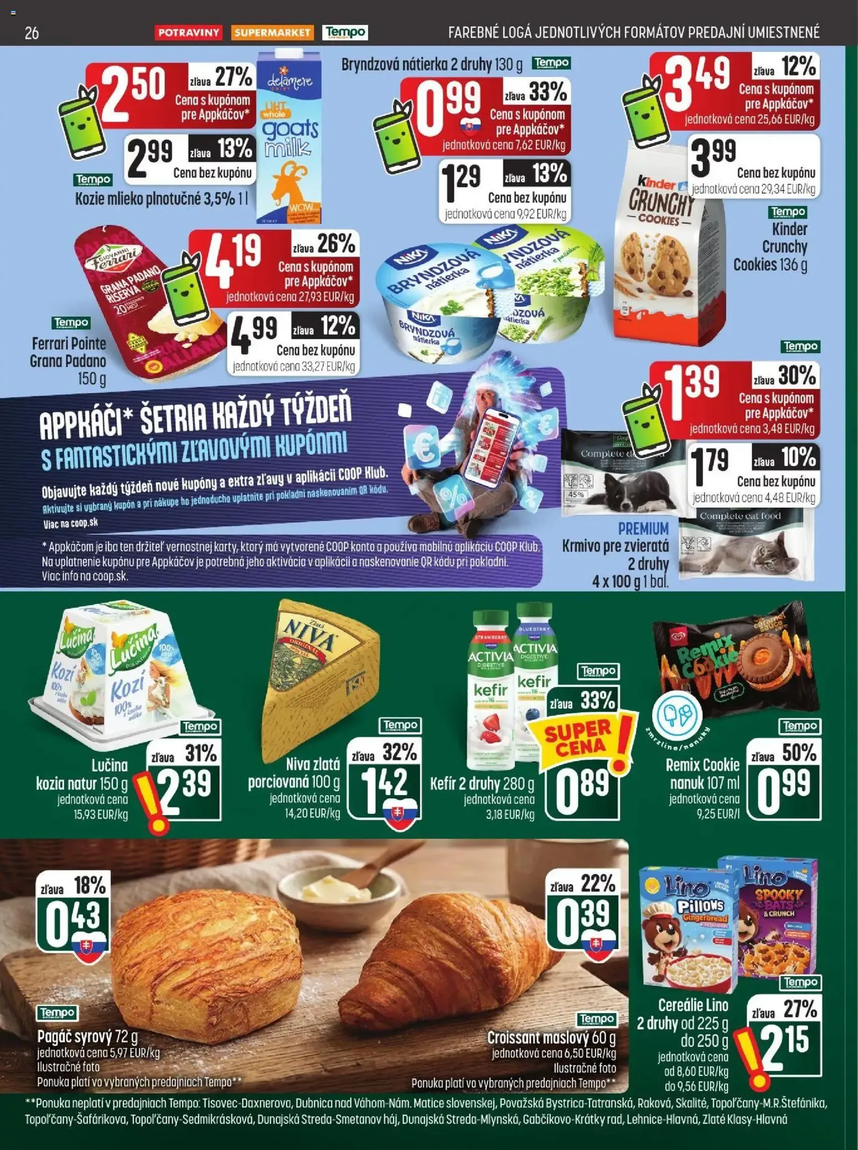 COOP Jednota leták - platný leták od 29.10.2026 strana 26 z 28