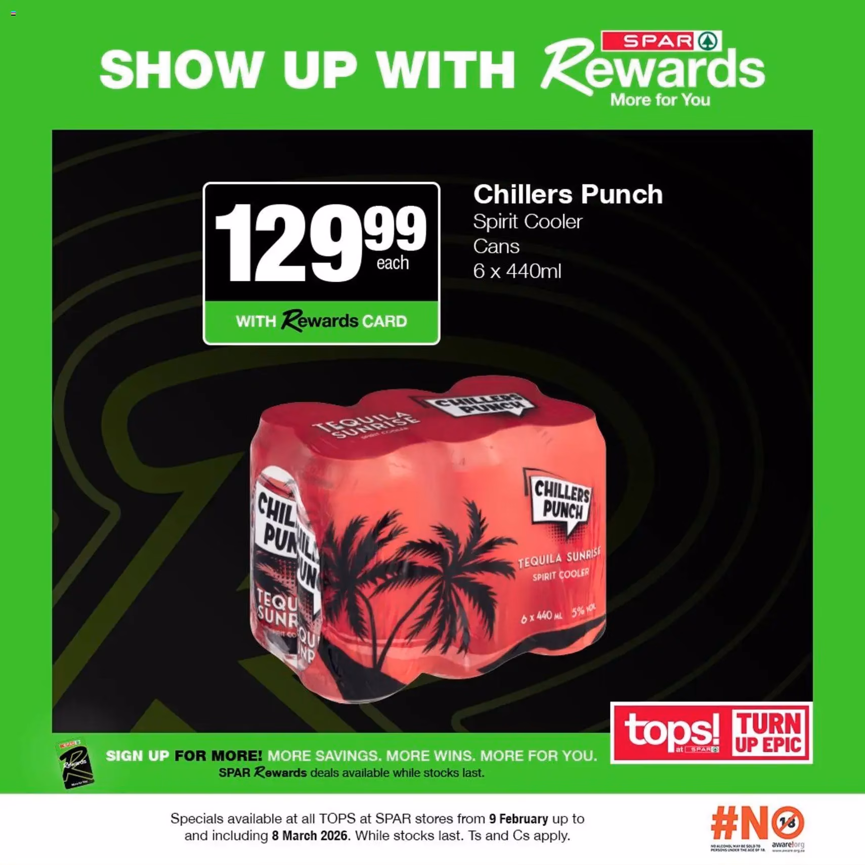 Tops at Spar Show up with More Deals - valid flyer from 09/02/2026, page 10 of 12