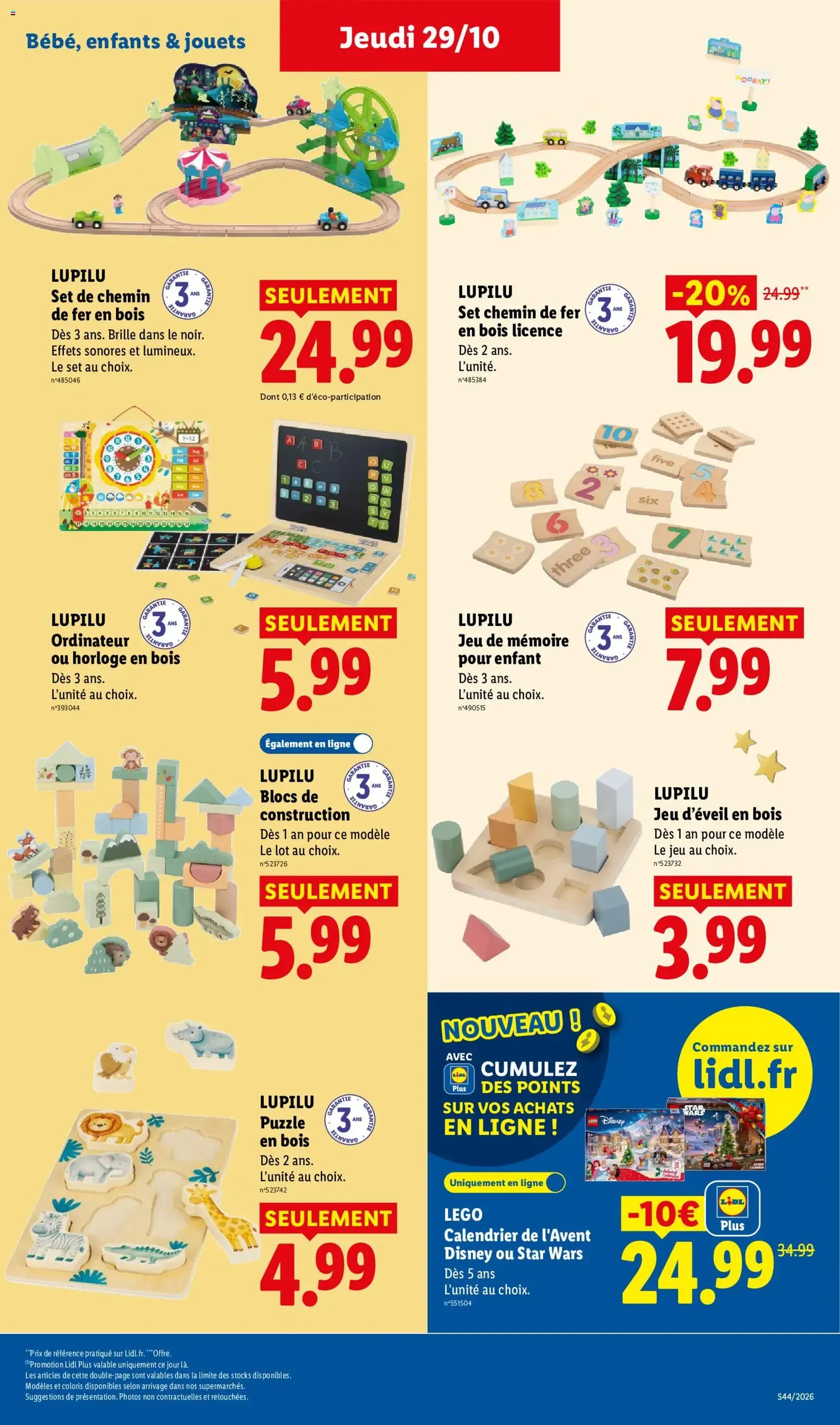 LIDL catalogue - brochure valable à partir du 29/10/2026, page 43 sur 64