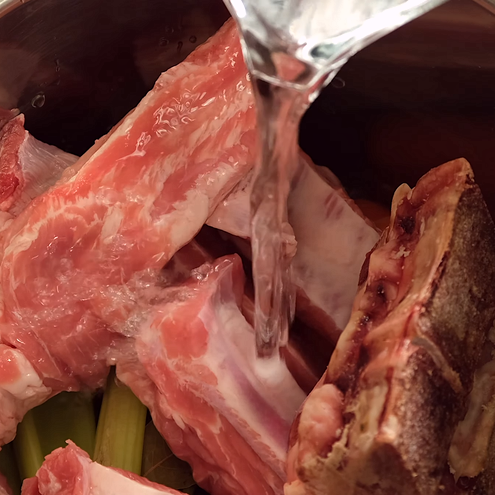 Borsch russo - procedimento 1