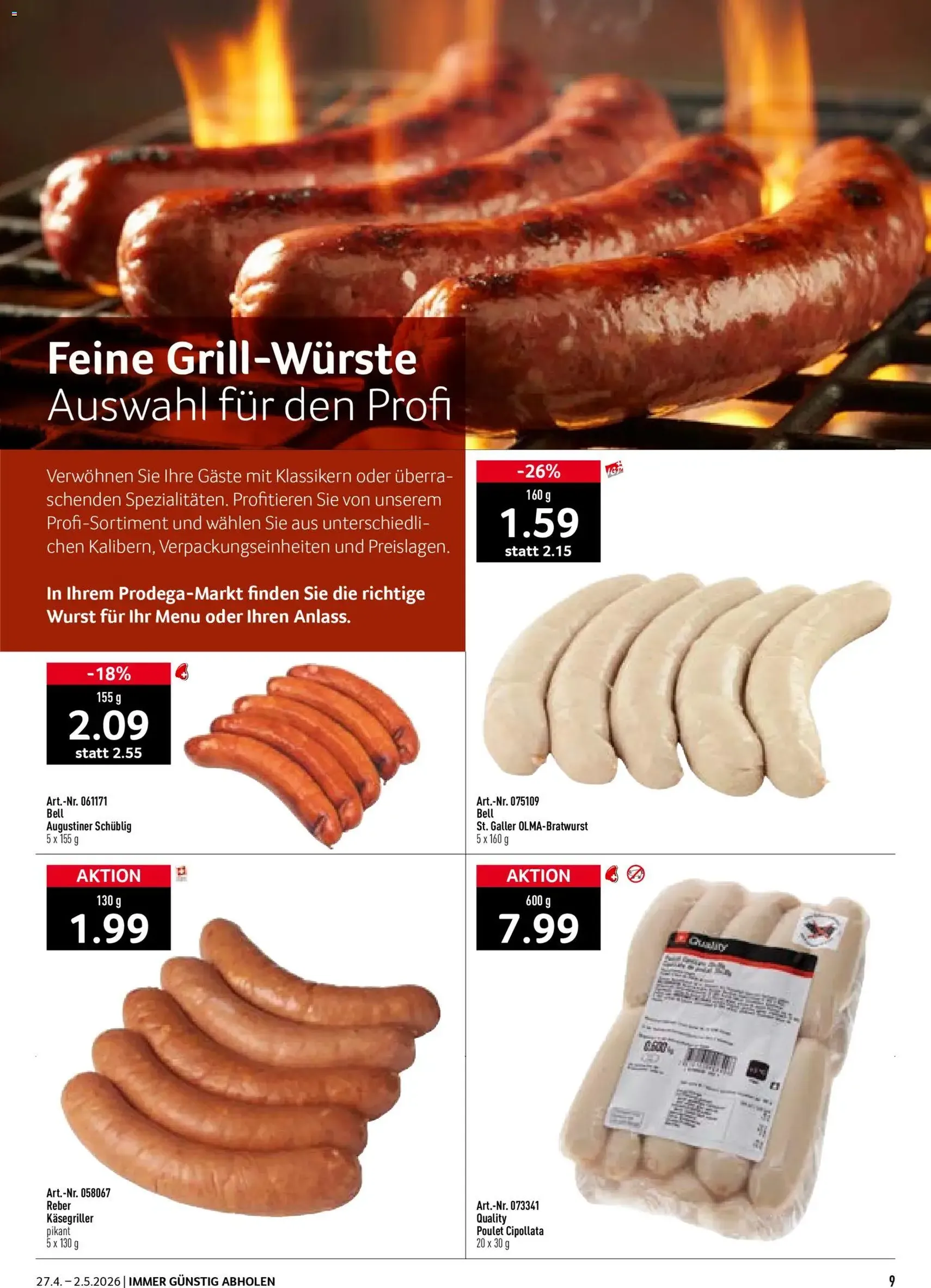 Prodega aktionen - Gültiger Prospekt ab 27.04.2026, Seite 9 von insgesamt 40