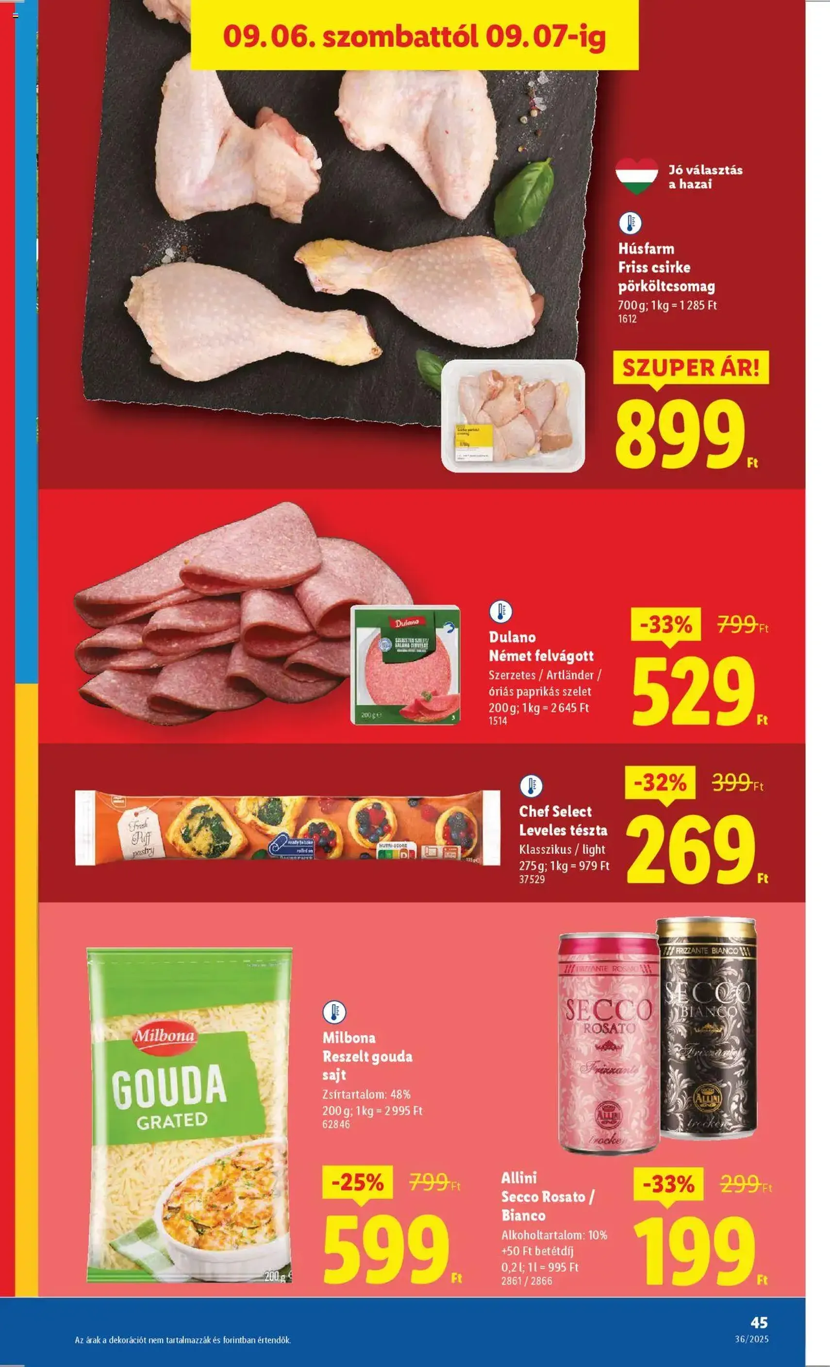 Lidl Akciós újság - 2025.09.04. érvényes szórólap 45 oldal 70 oldalból Lidl Akciós újság - 2025.09.04. érvényes szórólap 45 oldal 70 oldalból