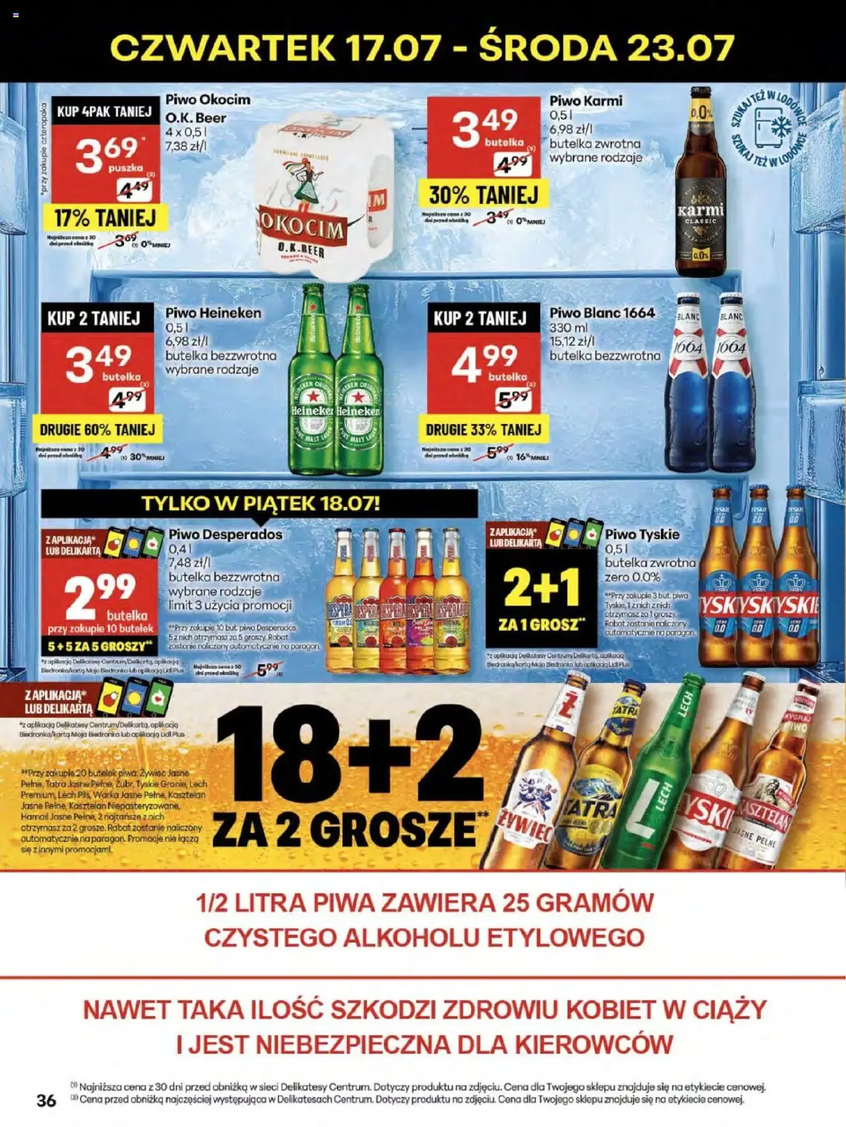 Delikatesy Centrum Gazetka - ważny gazetka od 17.07.2025 strona 36 z 61 Delikatesy Centrum Gazetka - ważny gazetka od 17.07.2025 strona 36 z 61