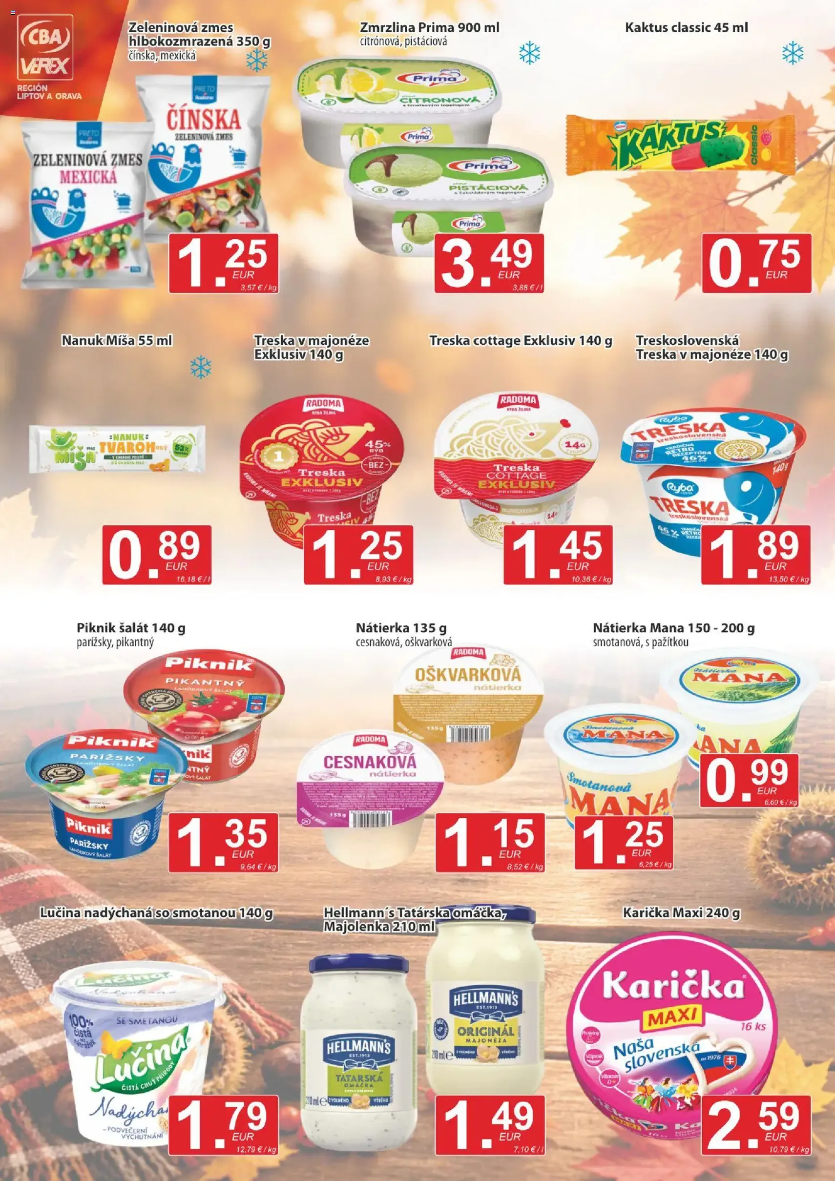 CBA Verex leták - platný leták od 17.09.2026 strana 4 z 12
