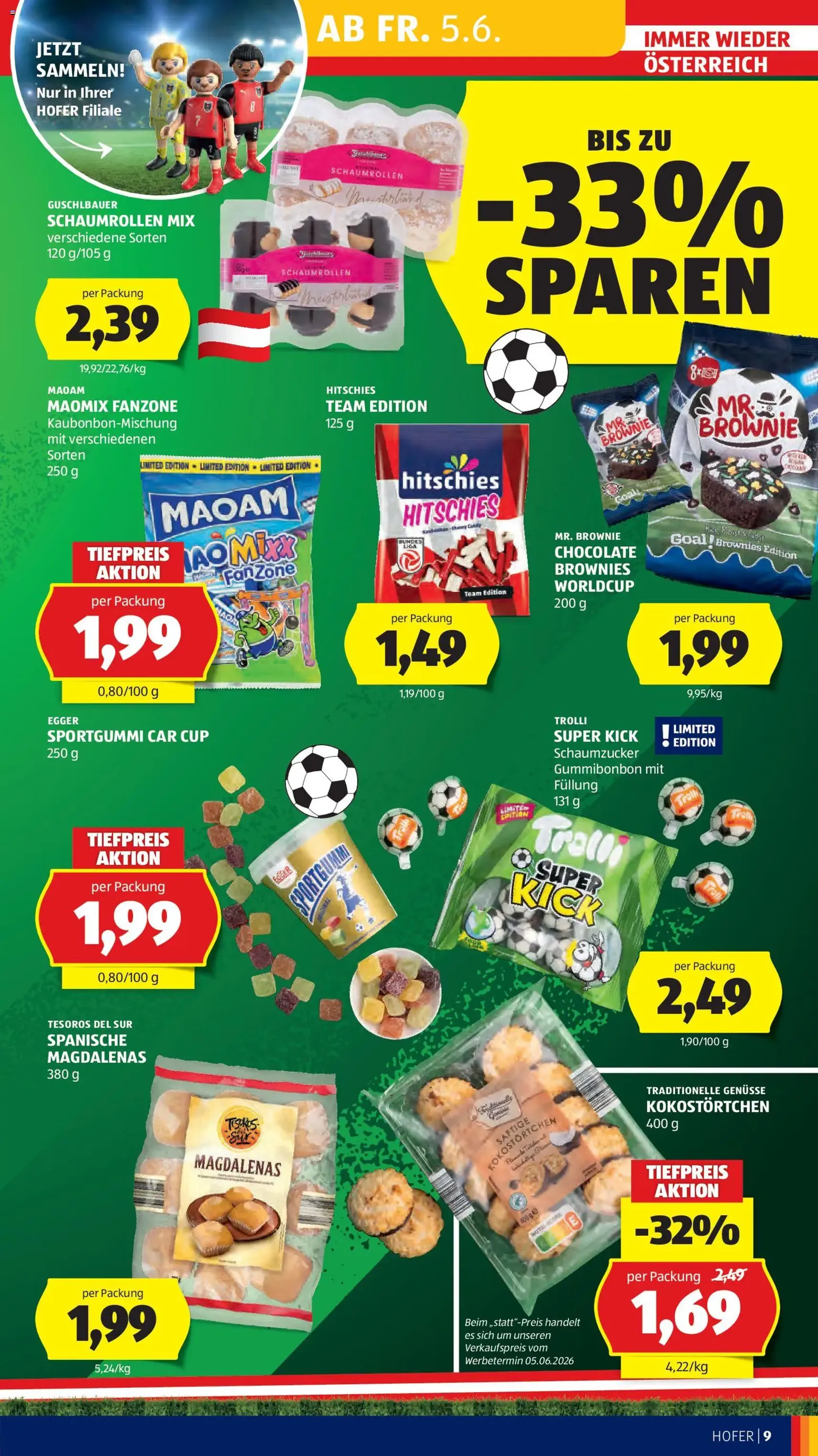 Hofer Flugblatt - Gültiger Prospekt ab 03.06.2026, Seite 11 von insgesamt 42