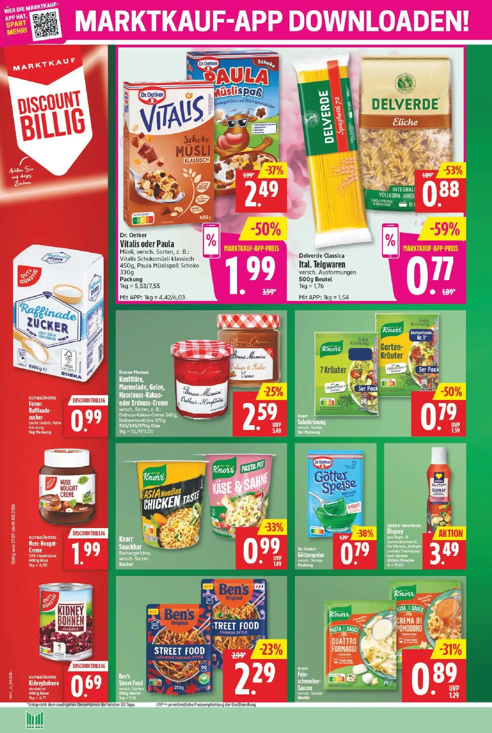 Marktkauf Prospekt - Gültiger Prospekt ab 27.07.2026, Seite 12 von insgesamt 37