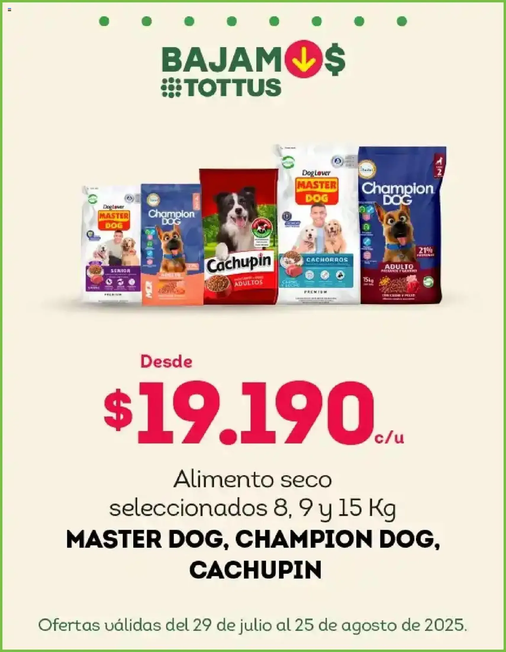 Tottus ofertas - folleto válido desde 28.07.2025 página 3 de 8