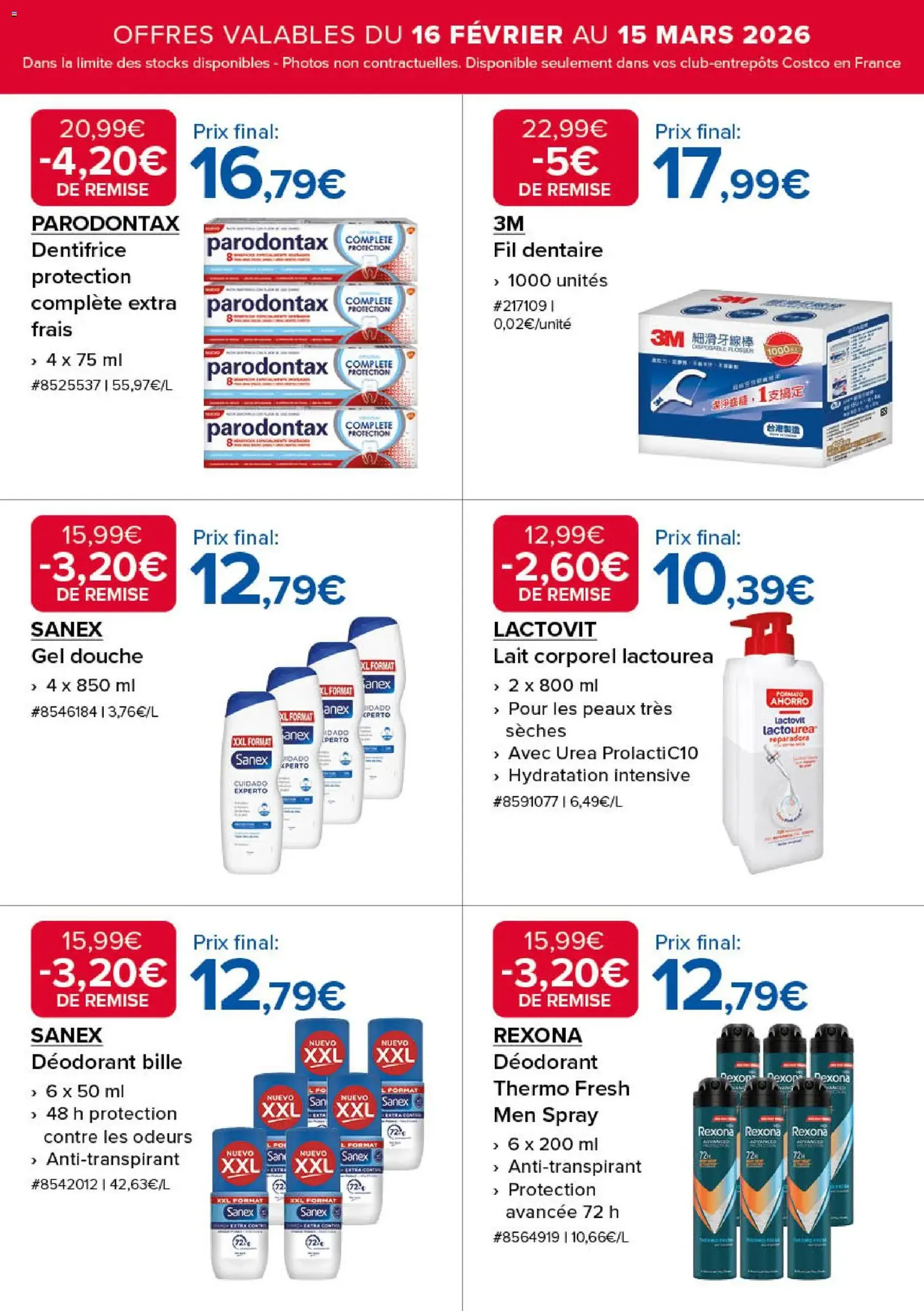 Costco catalogue - brochure valable à partir du 16/02/2026, page 15 sur 19
