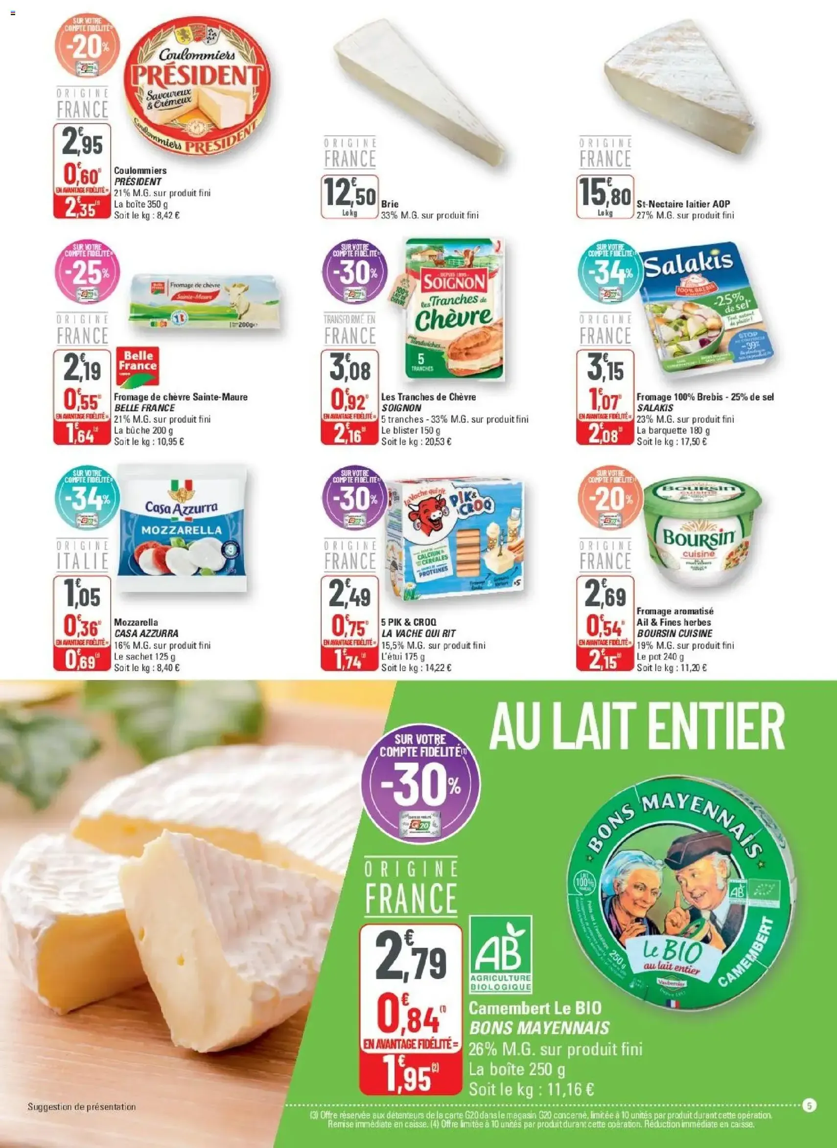 G20 Supermarchés catalogue - brochure valable à partir du 06/05/2026, page 5 sur 20