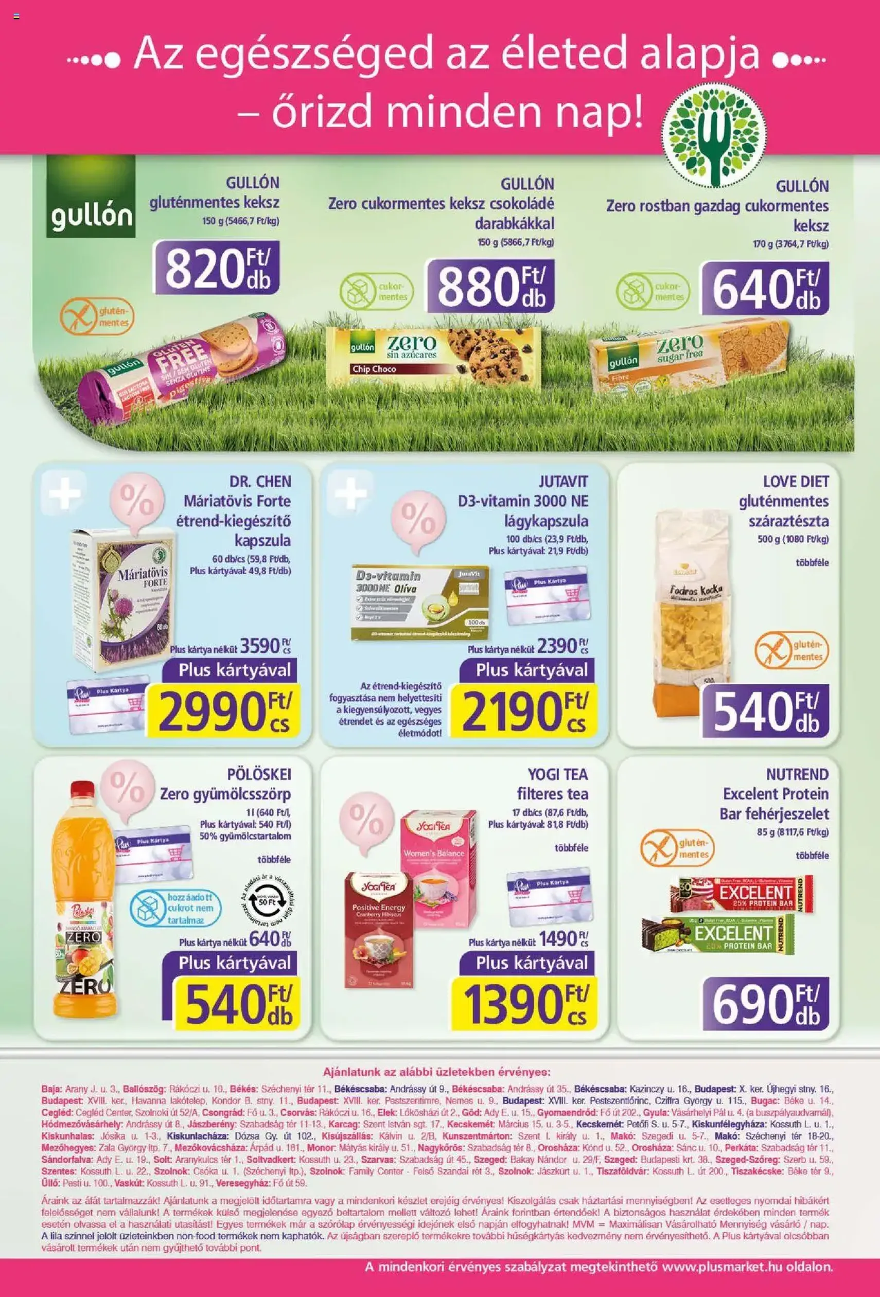 Plus Market Akciós újság - 2025.10.02. érvényes szórólap 12 oldal 12 oldalból