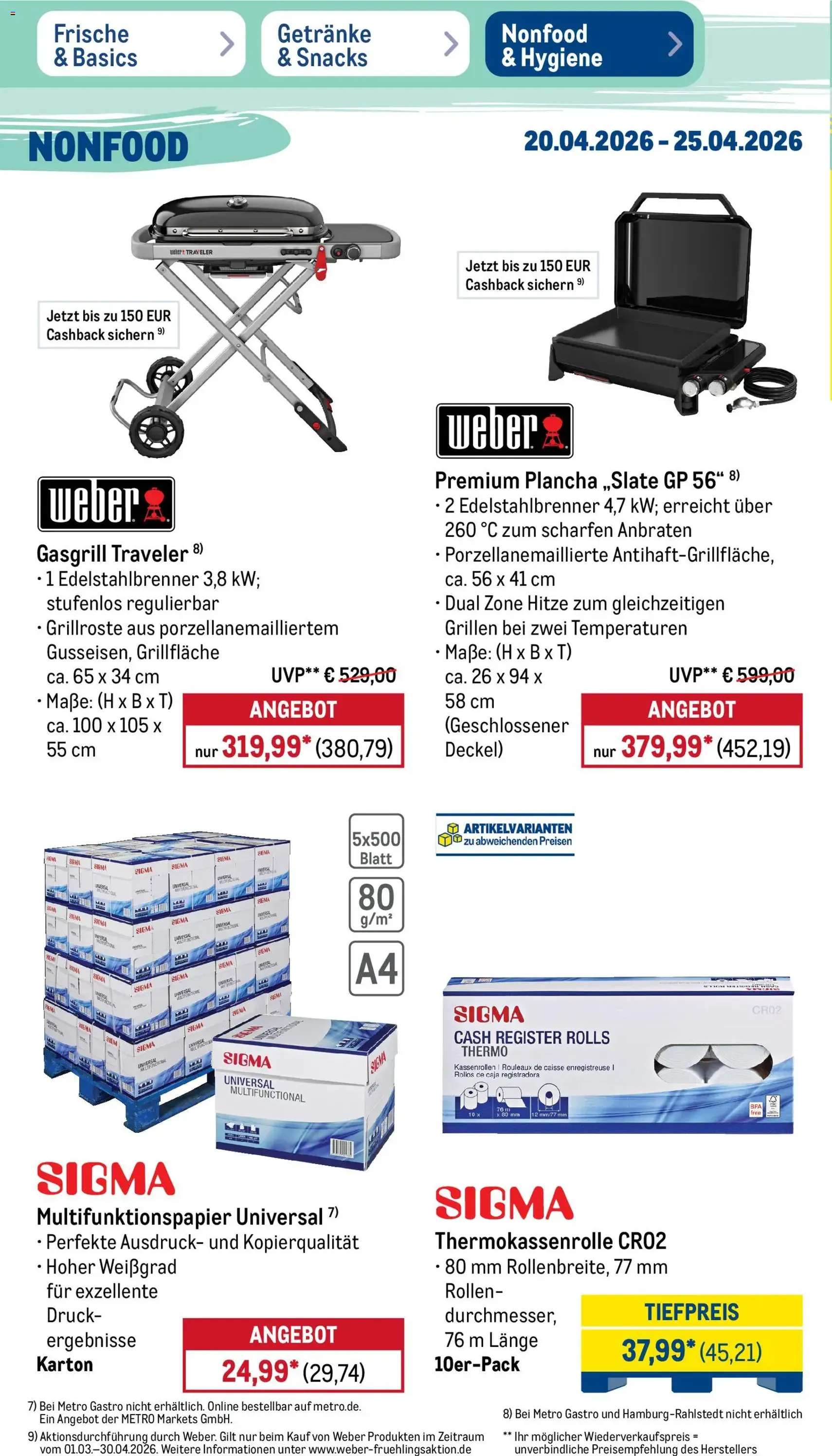 Metro Prospekt - Gültiger Prospekt ab 20.04.2026, Seite 44 von insgesamt 52