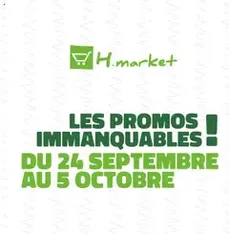 Hmarket catalogue - Prévisualisation du catalogue valable à partir du 24/09/2025