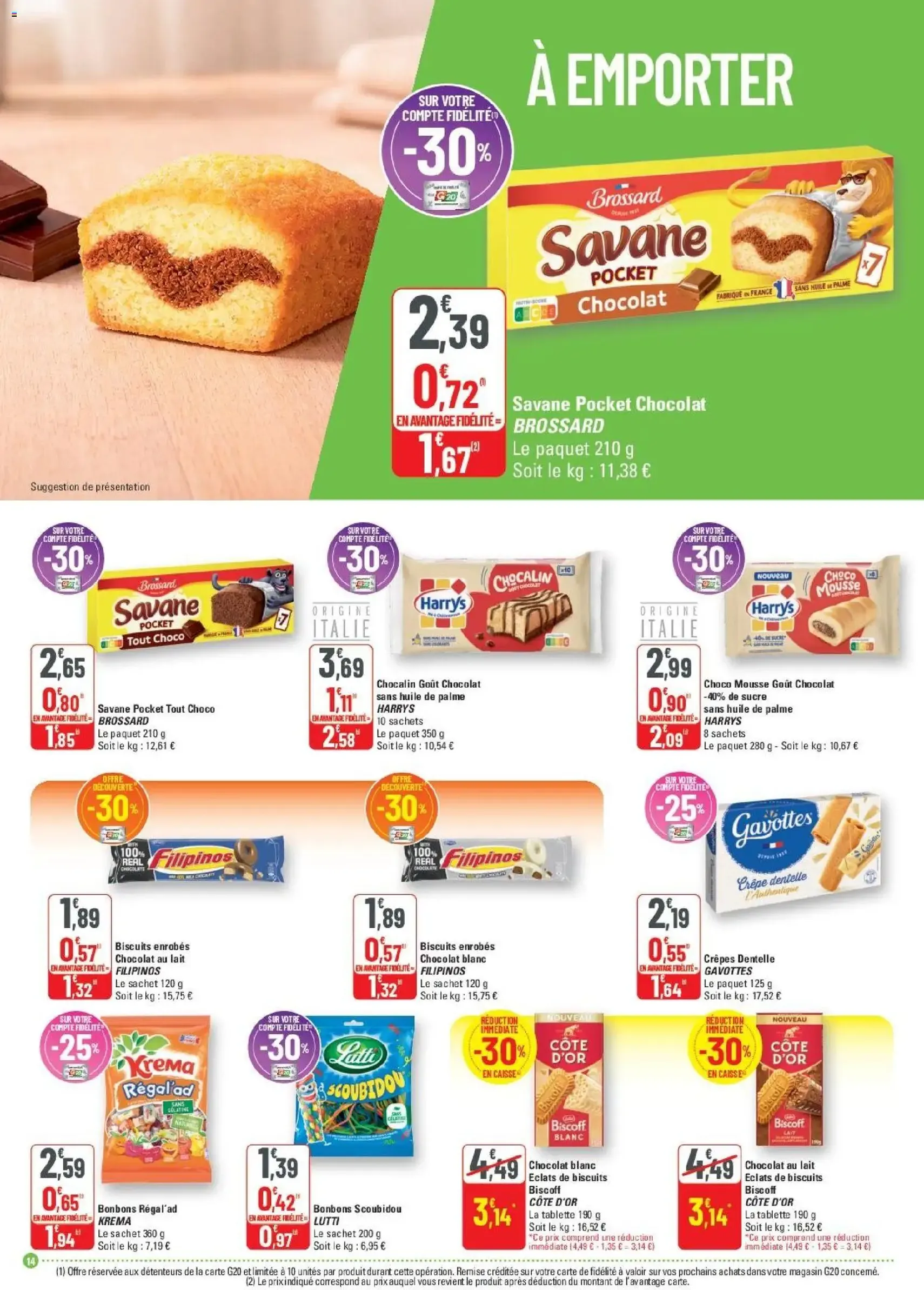 G20 Supermarchés catalogue - brochure valable à partir du 22/04/2026, page 14 sur 20
