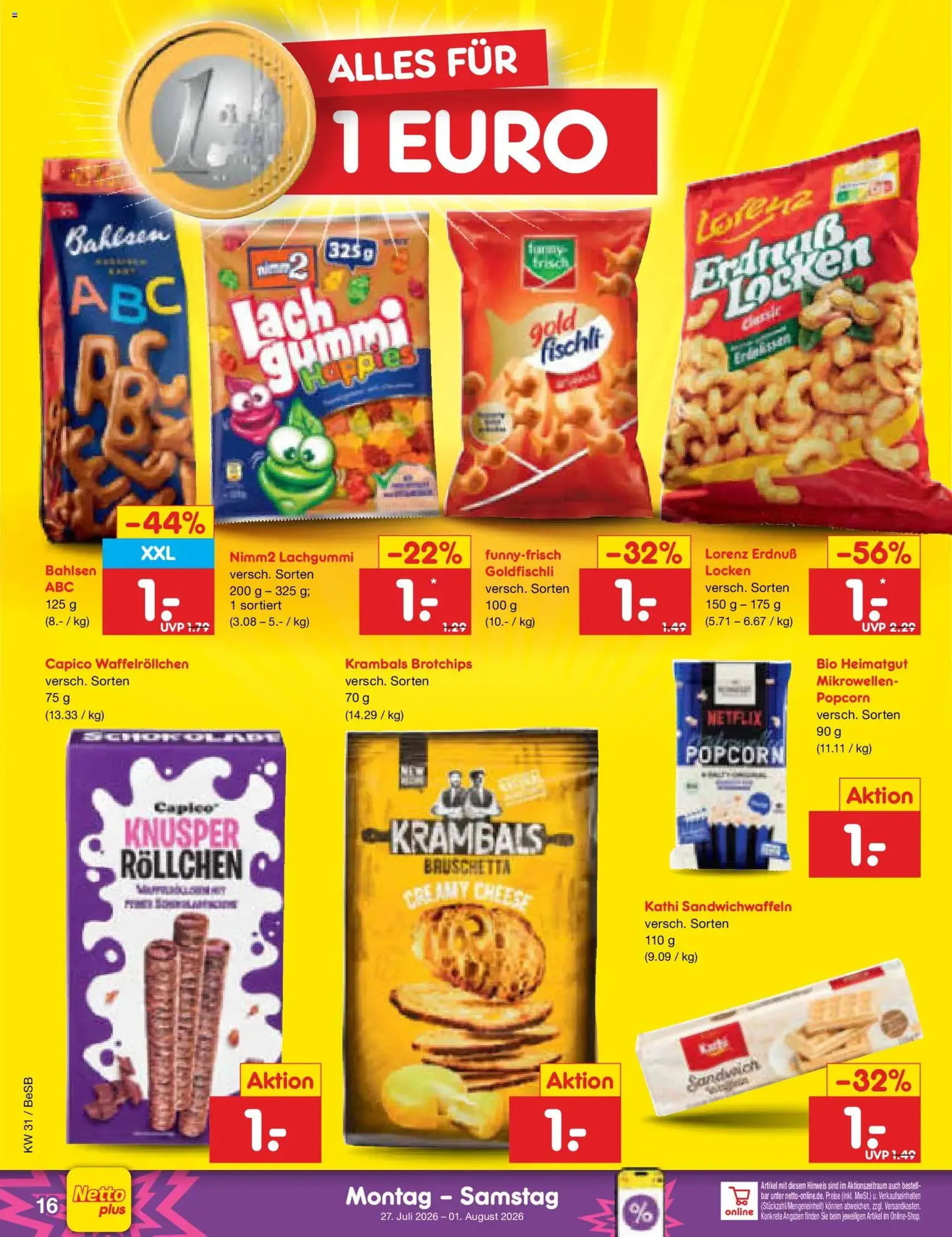 Netto Marken-Discount Prospekt - Gültiger Prospekt ab 27.07.2026, Seite 26 von insgesamt 71