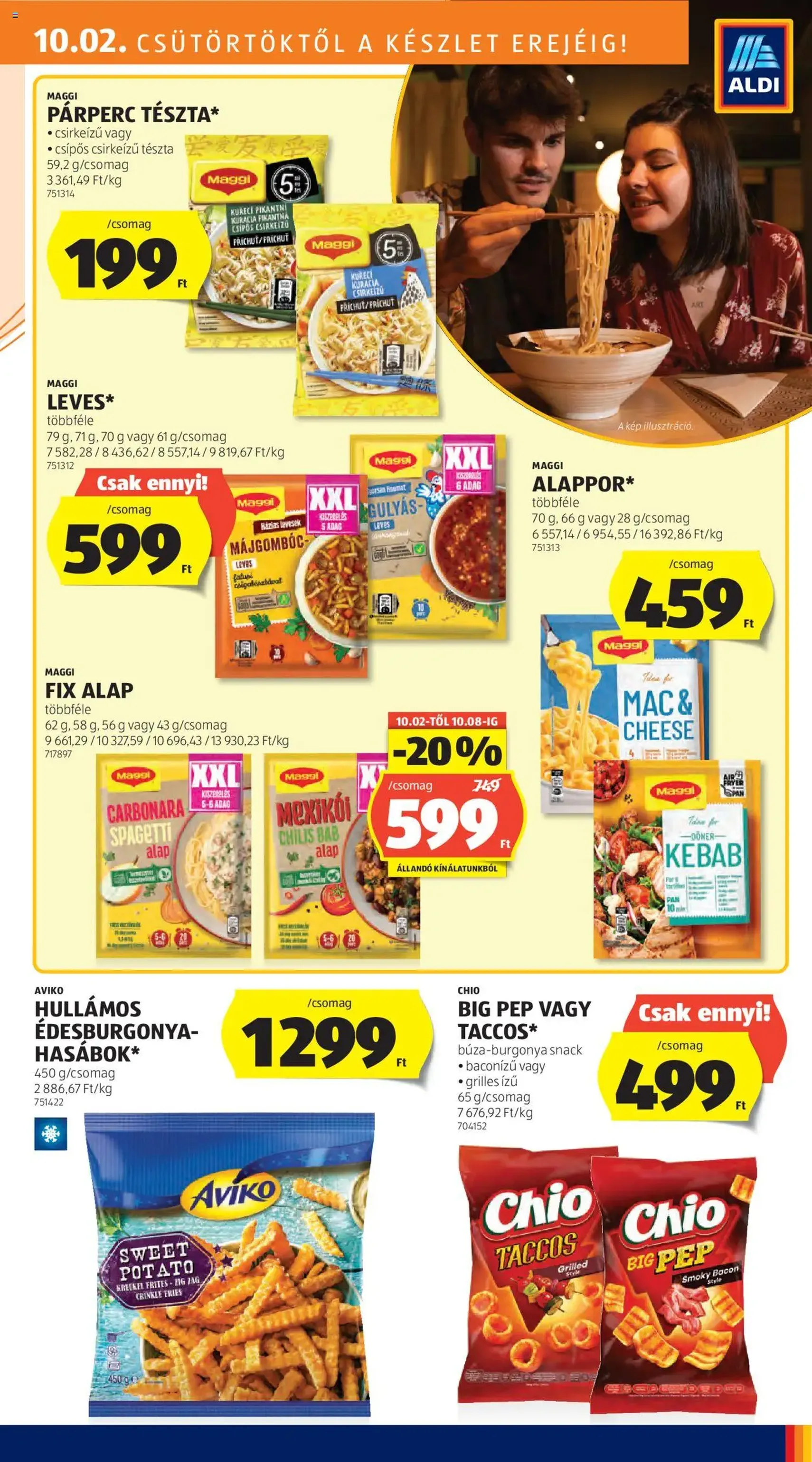 Aldi Akciós újság - 2025.10.02. érvényes szórólap 17 oldal 40 oldalból Aldi Akciós újság - 2025.10.02. érvényes szórólap 17 oldal 40 oldalból