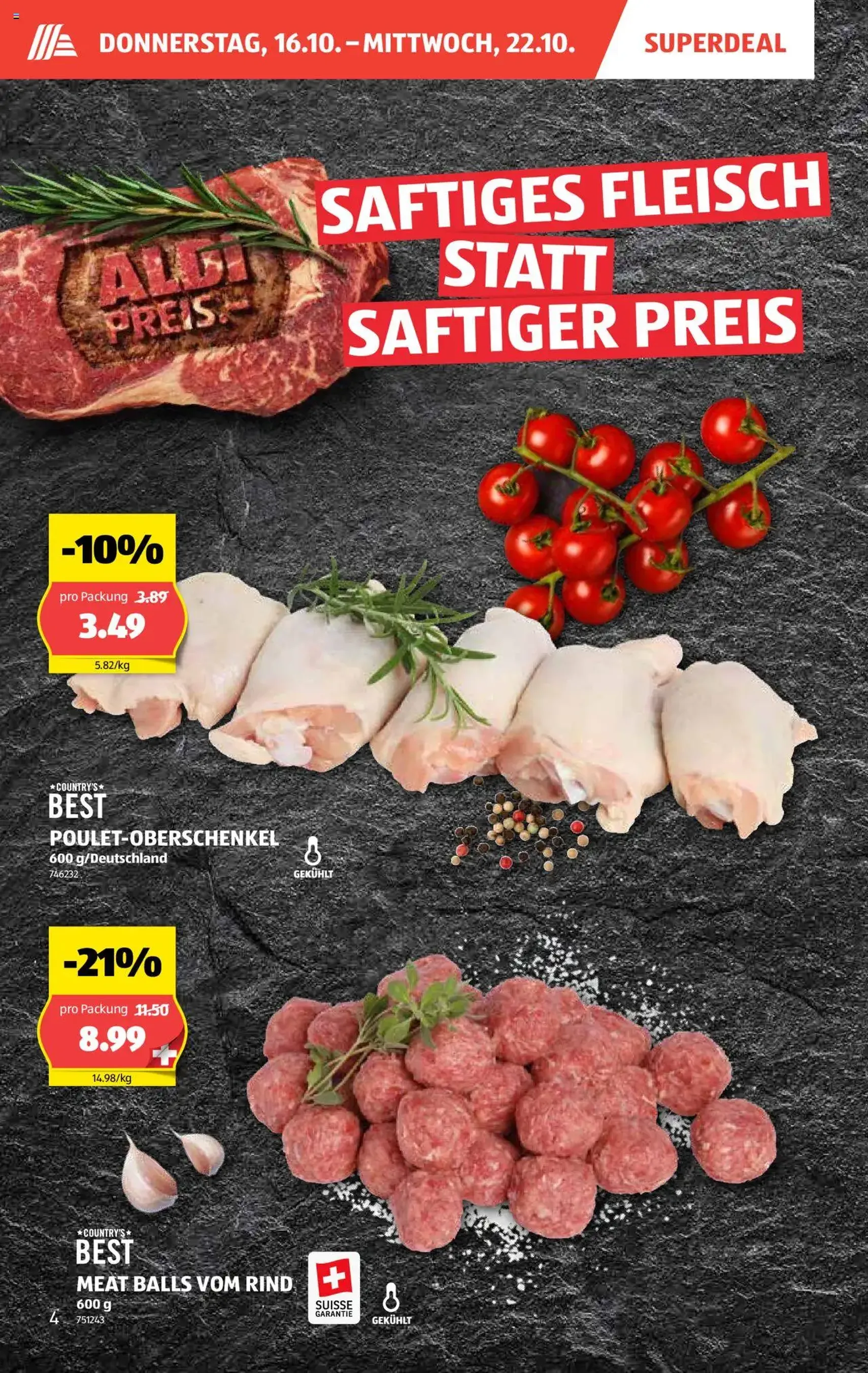 Aldi Aktionen - Gültiger Prospekt ab 16.10.2025, Seite 5 von insgesamt 32 Aldi Aktionen - Gültiger Prospekt ab 16.10.2025, Seite 5 von insgesamt 32