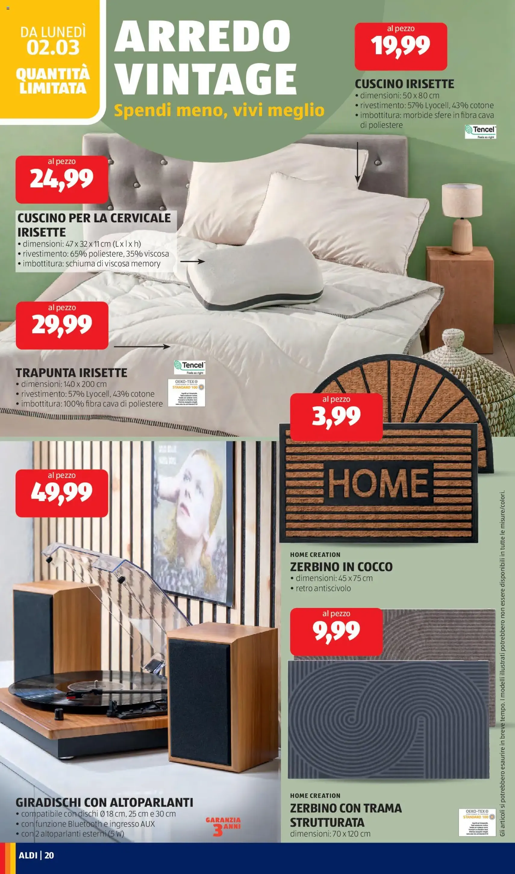 Volantino Aldi - volantino valido dal 02/03/2026 pagina 20 di 32