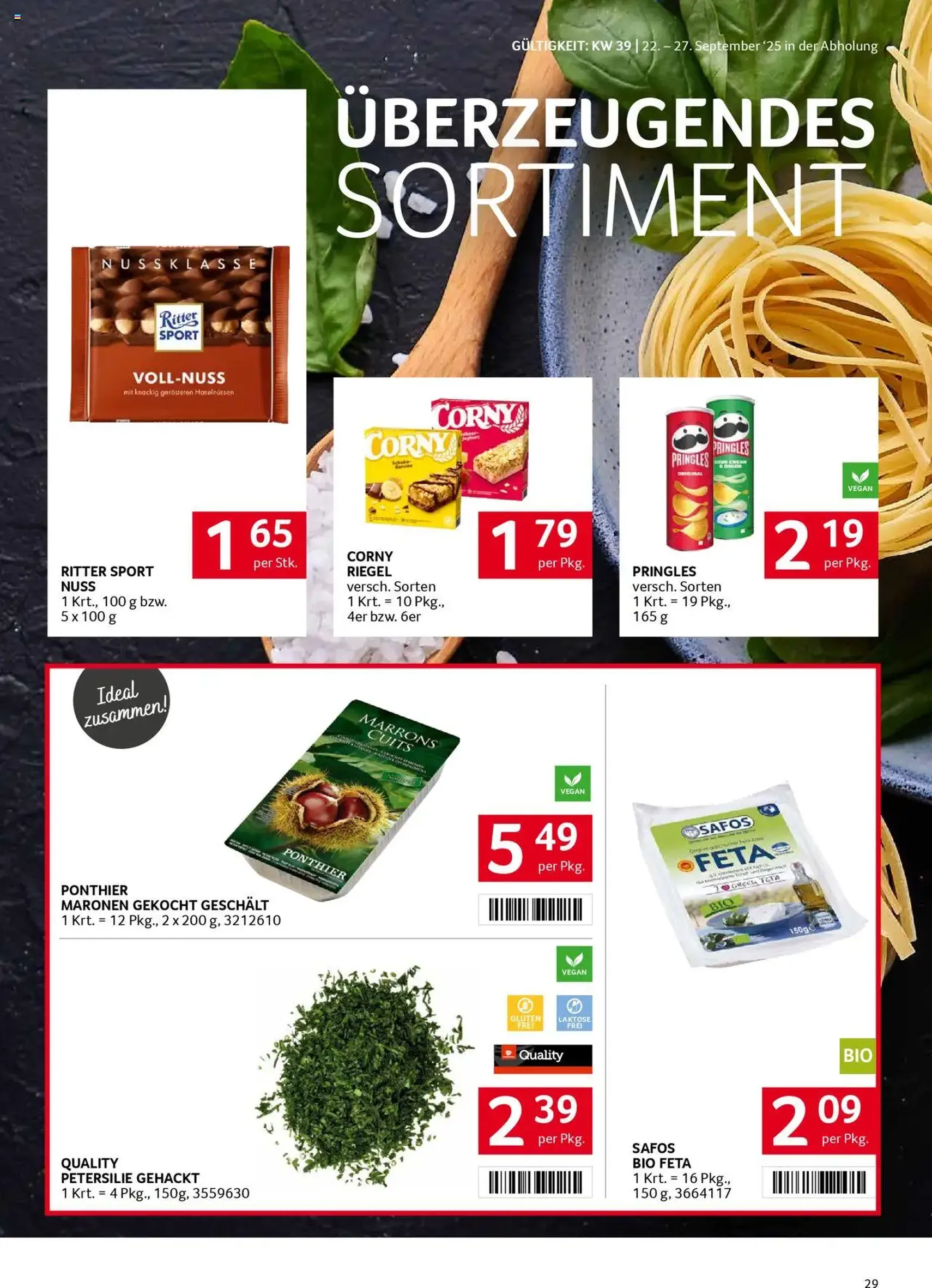 Transgourmet Flugblatt - Gültiger Prospekt ab 22.09.2025, Seite 27 von insgesamt 30 Transgourmet Flugblatt - Gültiger Prospekt ab 22.09.2025, Seite 27 von insgesamt 30