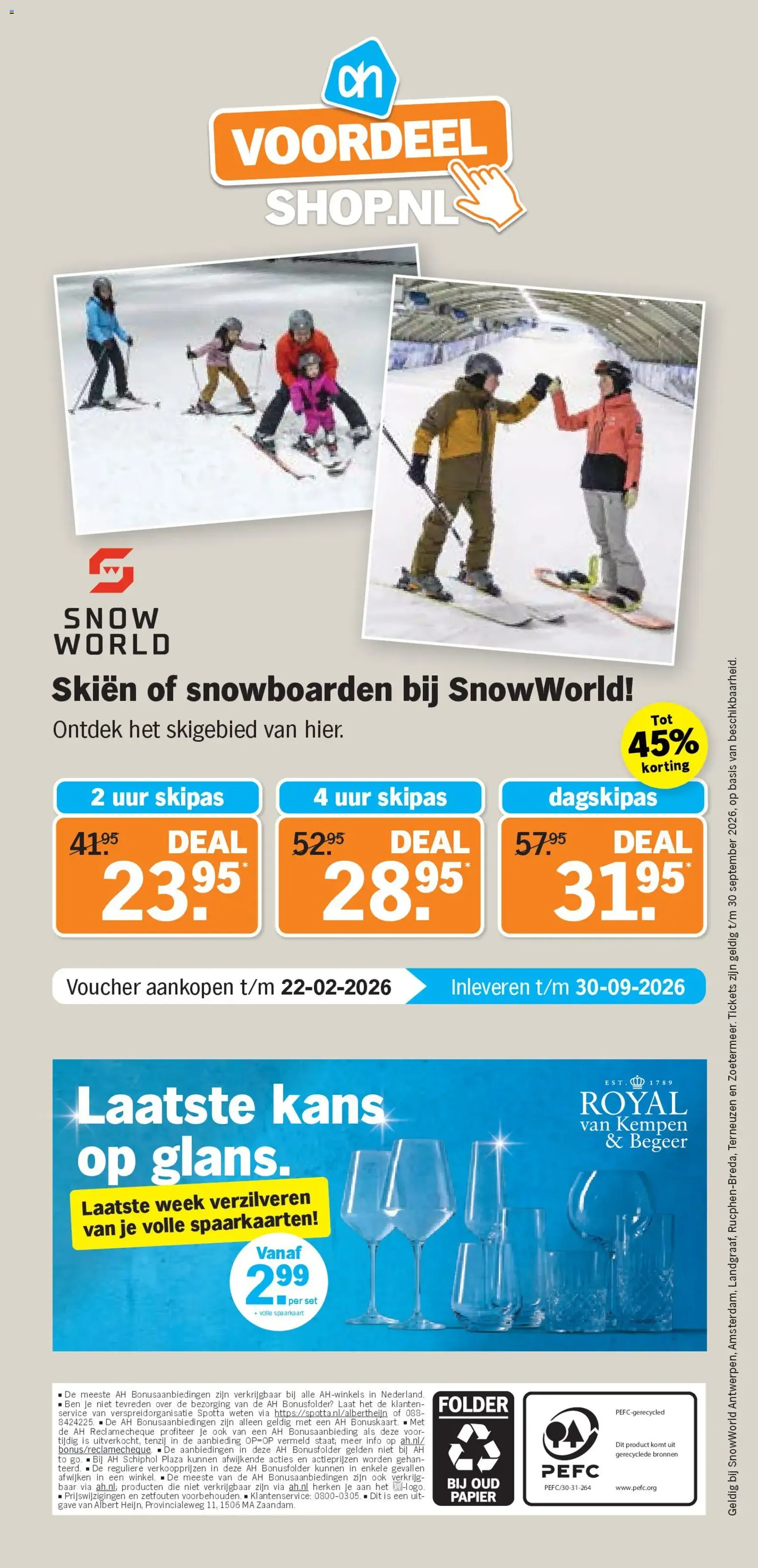 Albert Heijn - Folder week 5 - geldige folder vanaf 26-01-2026 pagina 35 van 37