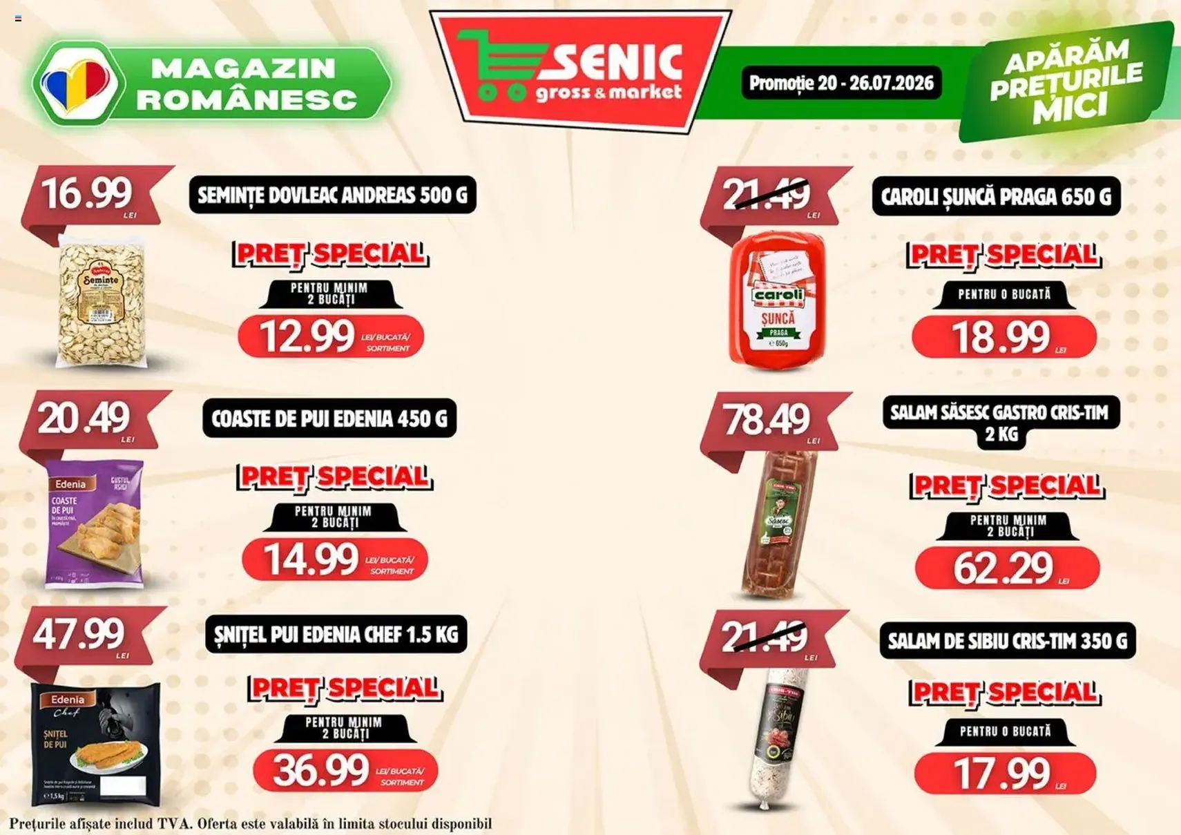 Senic Catalog - cataloage valabile începând cu 20.07.2026 pagina 5 din 8