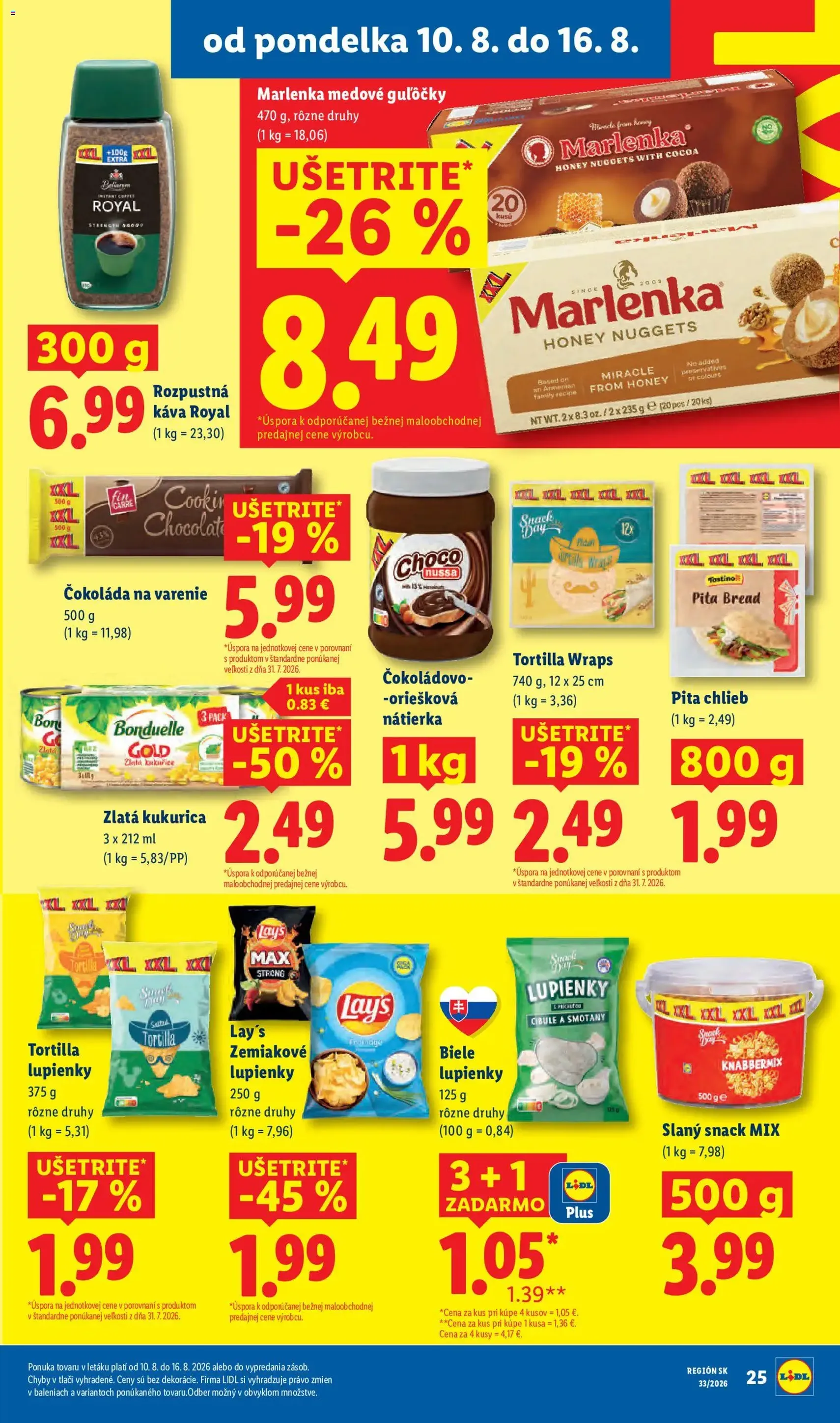 Lidl leták - platný leták od 10.08.2026 strana 29 z 97