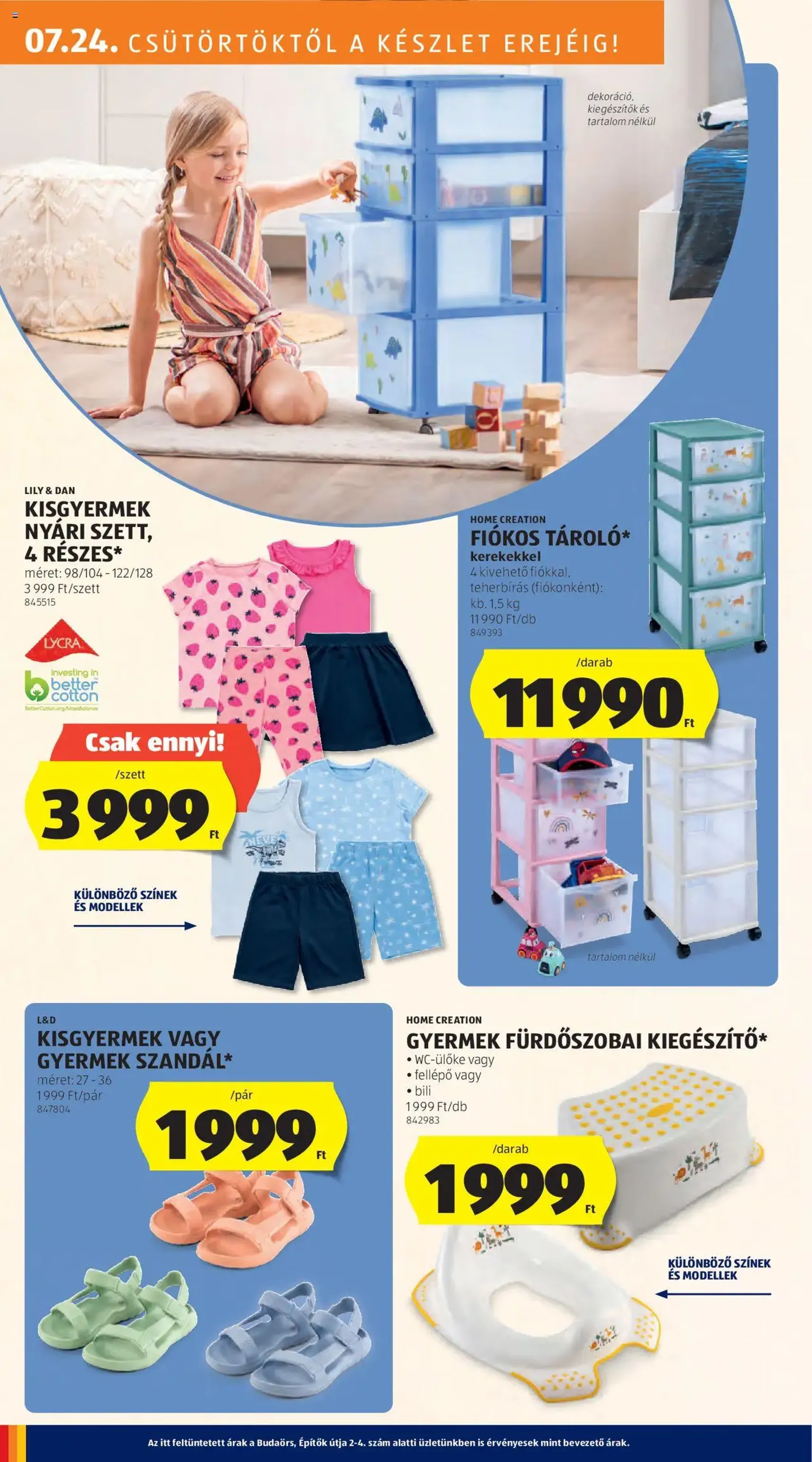 Aldi Akciós újság - 2025.07.24. érvényes szórólap 26 oldal 50 oldalból Aldi Akciós újság - 2025.07.24. érvényes szórólap 26 oldal 50 oldalból