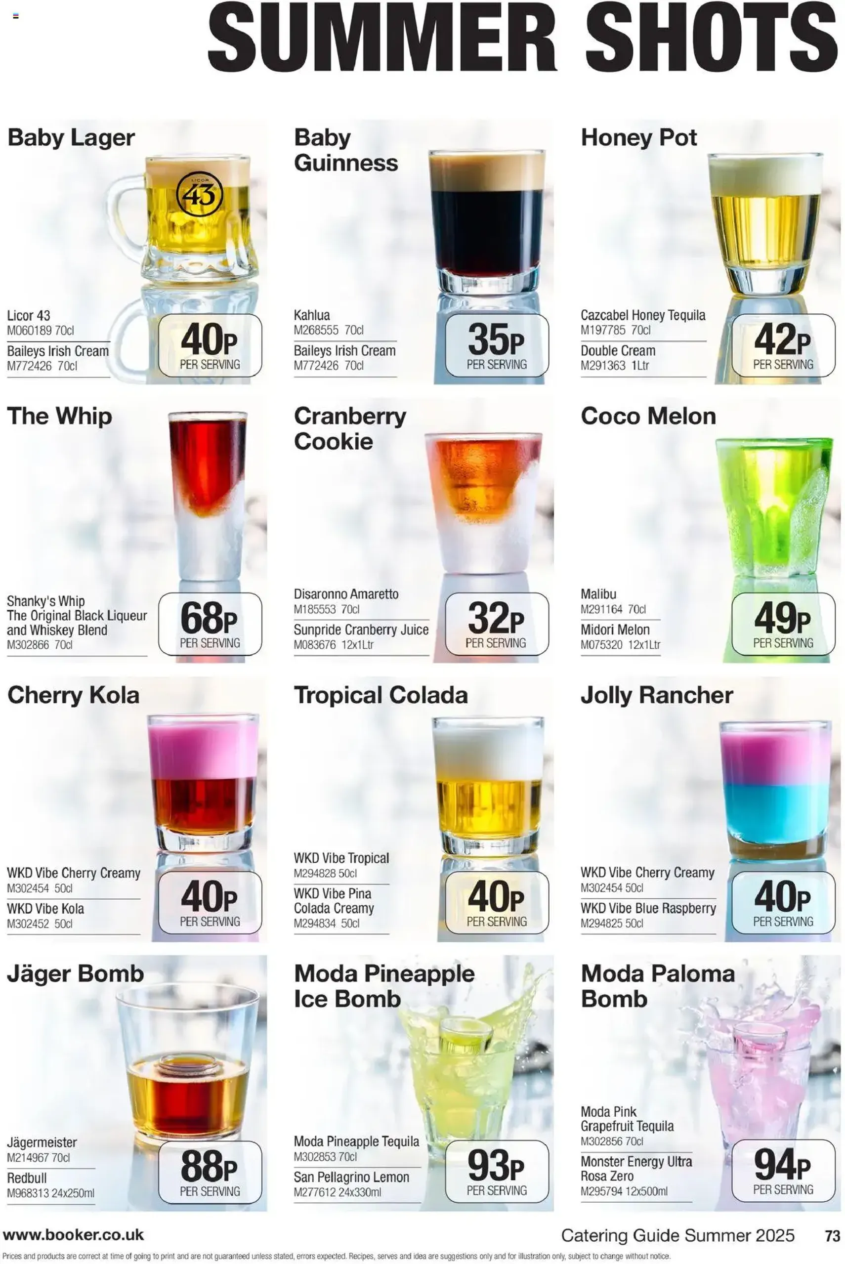 Booker Wholesale - Offers - valid flyer from 18/06/2025, page 73 of 132 Booker Wholesale - Offers - valid flyer from 18/06/2025, page 73 of 132