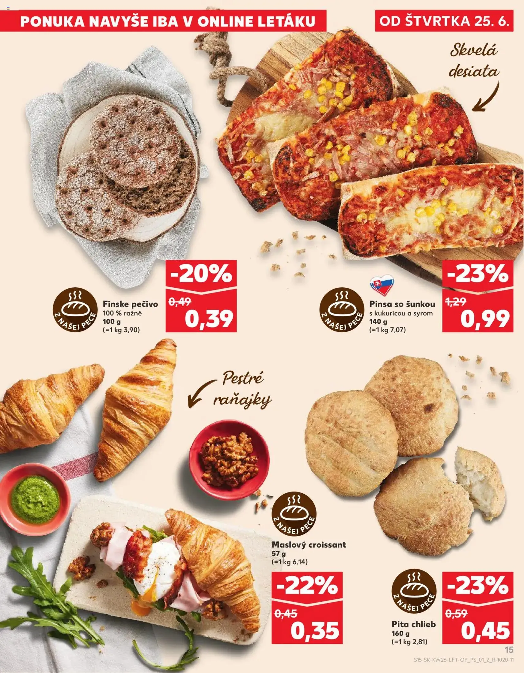 Kaufland leták - platný leták od 25.06.2026 strana 15 z 84