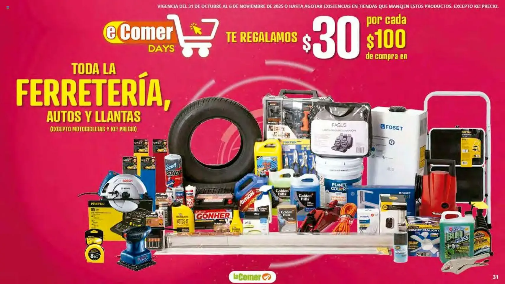 La Comer folleto - folleto válido desde 31/10/2025 página 31 de 46 La Comer folleto - folleto válido desde 31/10/2025 página 31 de 46