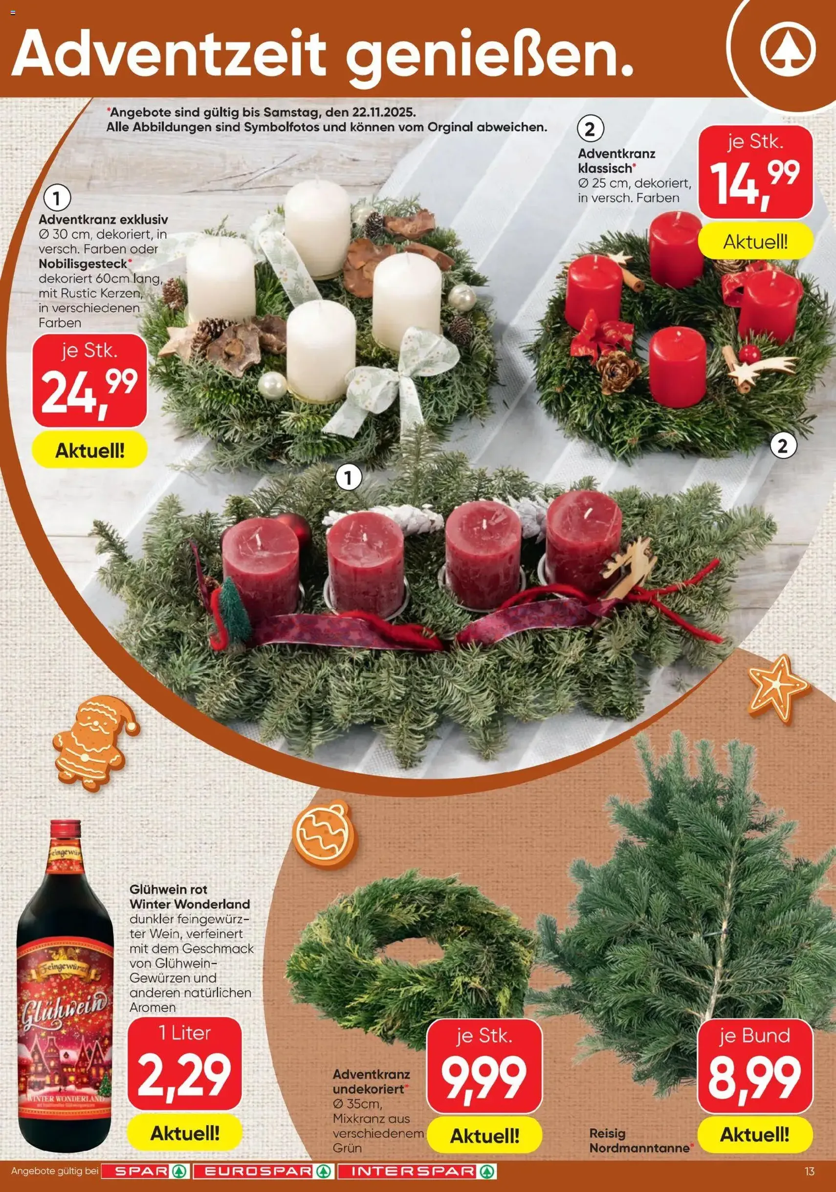 Spar Flugblatt - Gültiger Prospekt ab 20.11.2025, Seite 13 von insgesamt 20