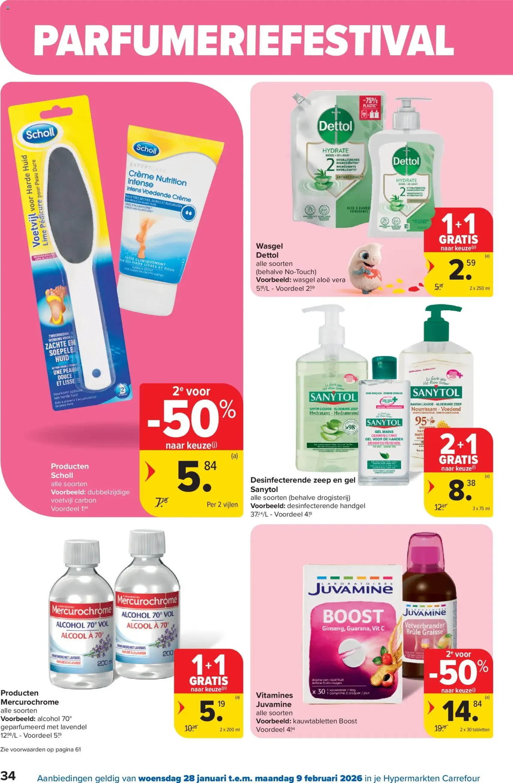 Carrefour folder week 5 - geldige folder vanaf 28/01/2026 pagina 34 van 63
