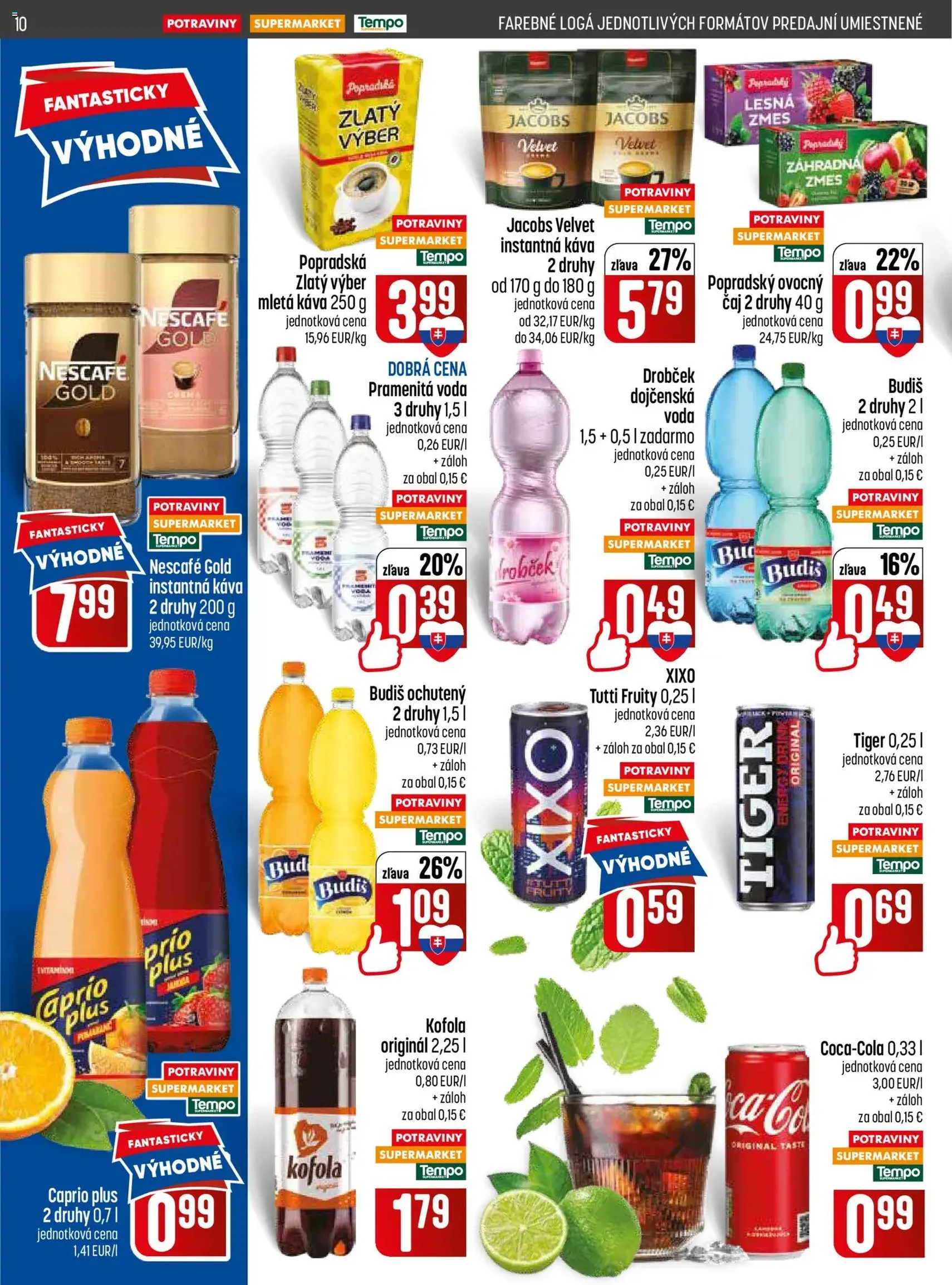 COOP Jednota leták - platný leták od 02.07.2026 strana 10 z 28