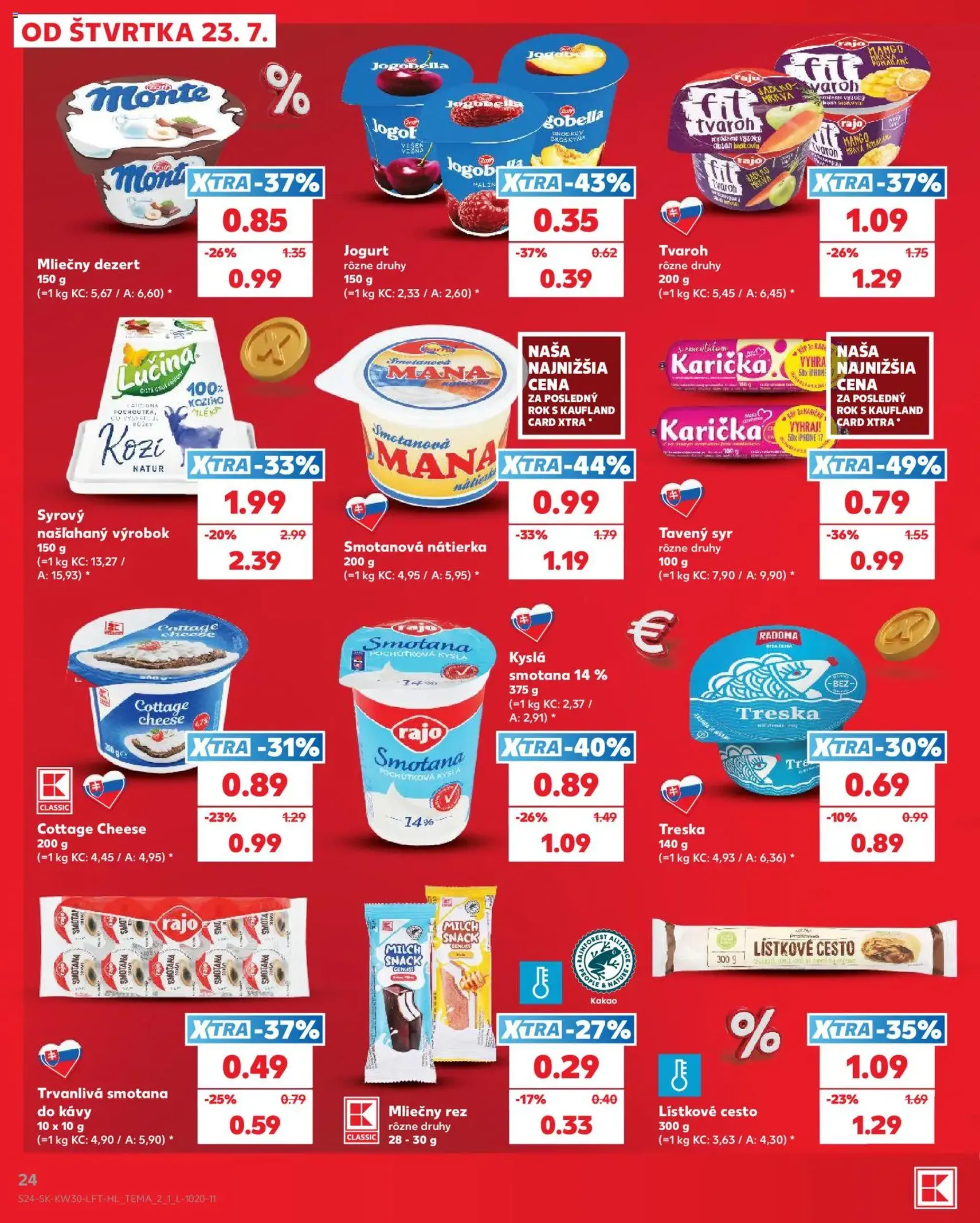 Kaufland leták - platný leták od 23.07.2026 strana 24 z 74
