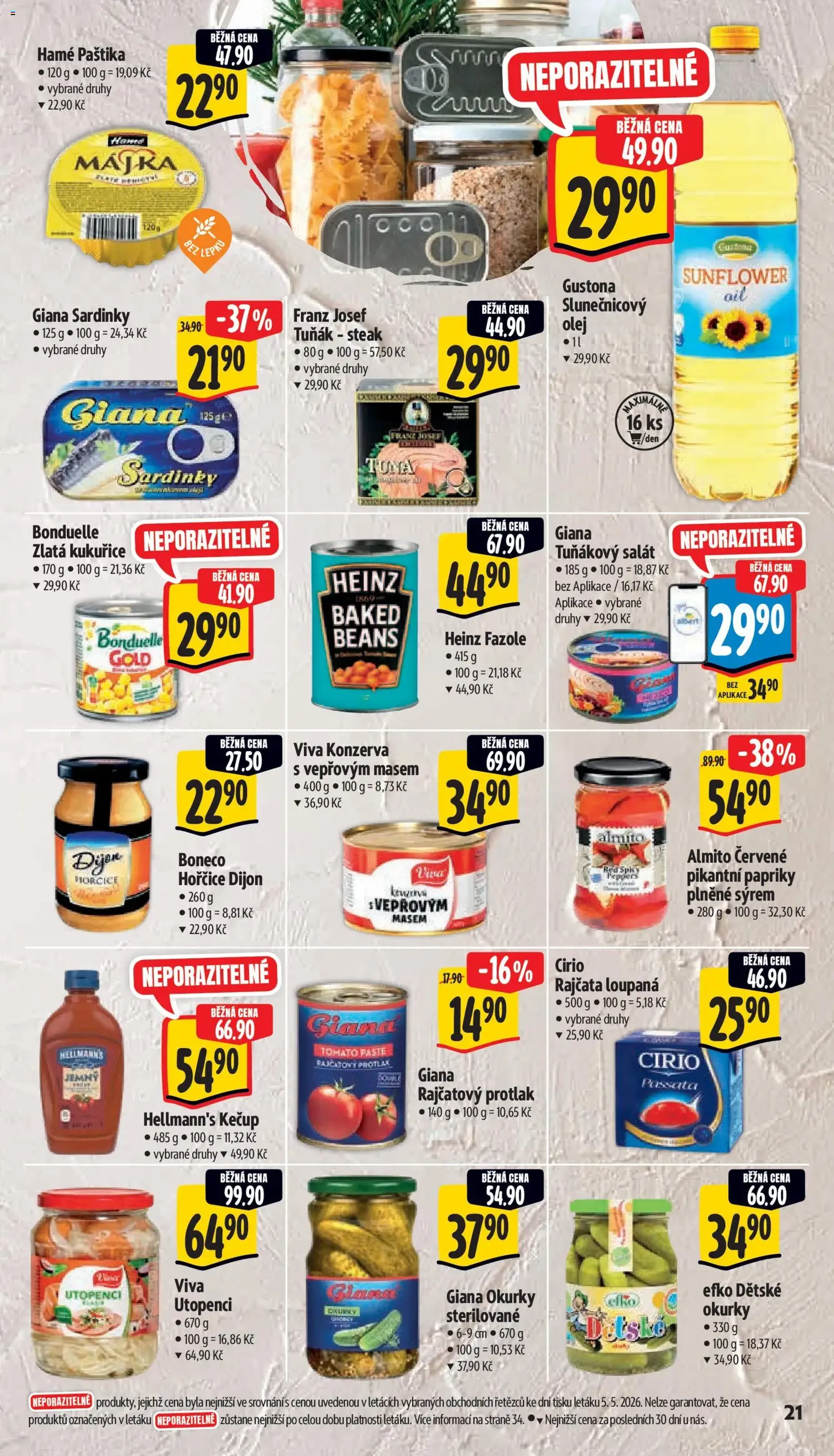 Albert leták - Hypermarket - platný leták od 13.05.2026 strana 29 z 59