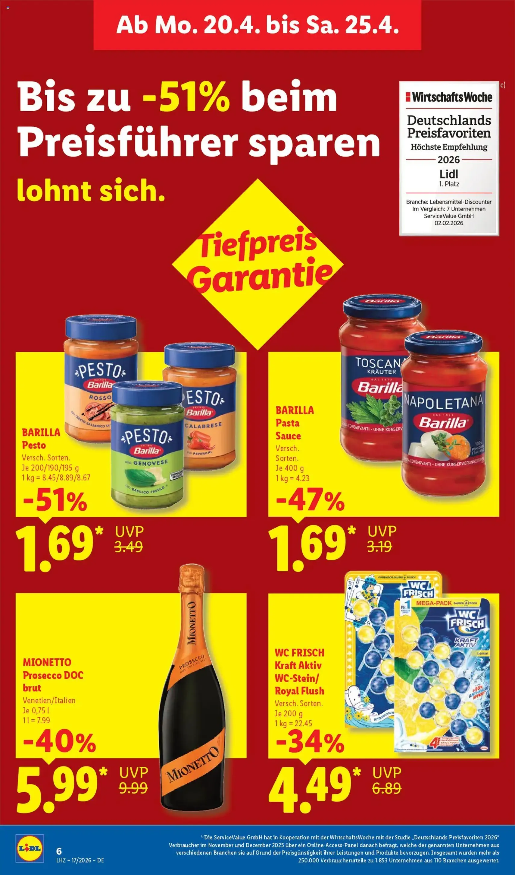 Lidl Prospekt - Gültiger Prospekt ab 20.04.2026, Seite 14 von insgesamt 68