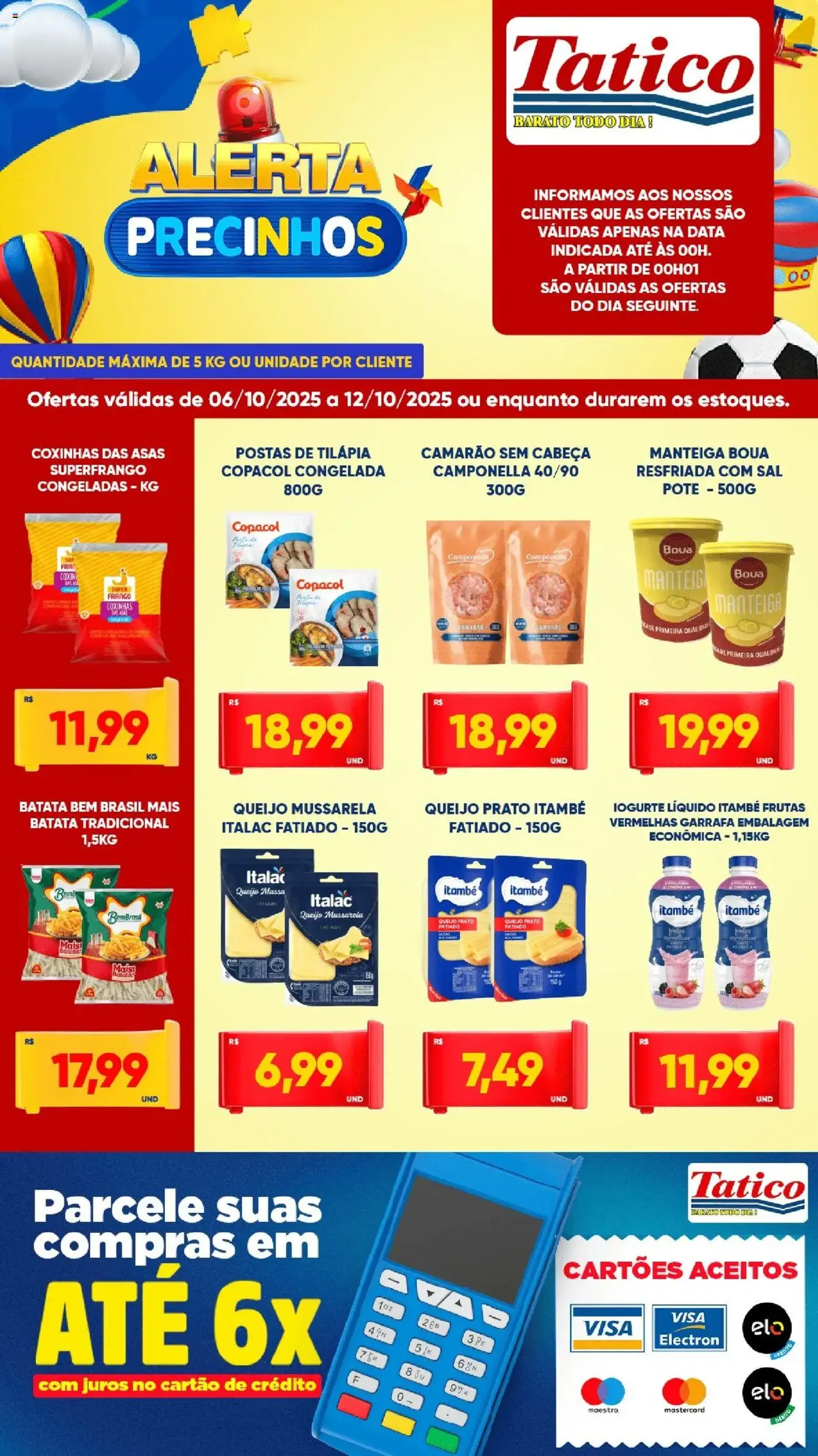 Tatico - Ofertas da semana - folheto válido a partir de 06/10/2025 página 1 de 6
