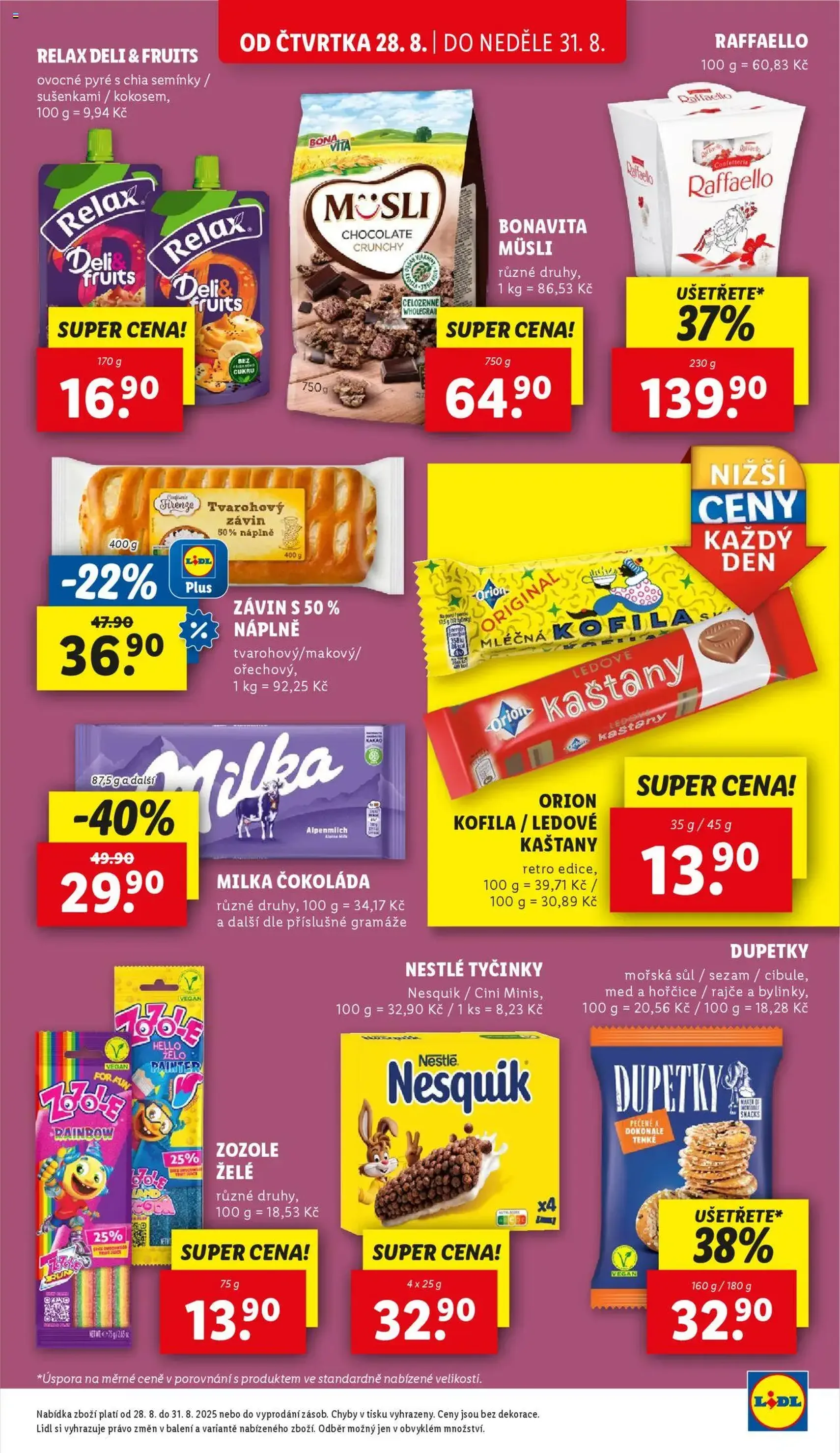 Lidl leták - platný leták od 28.08.2025 strana 32 z 53