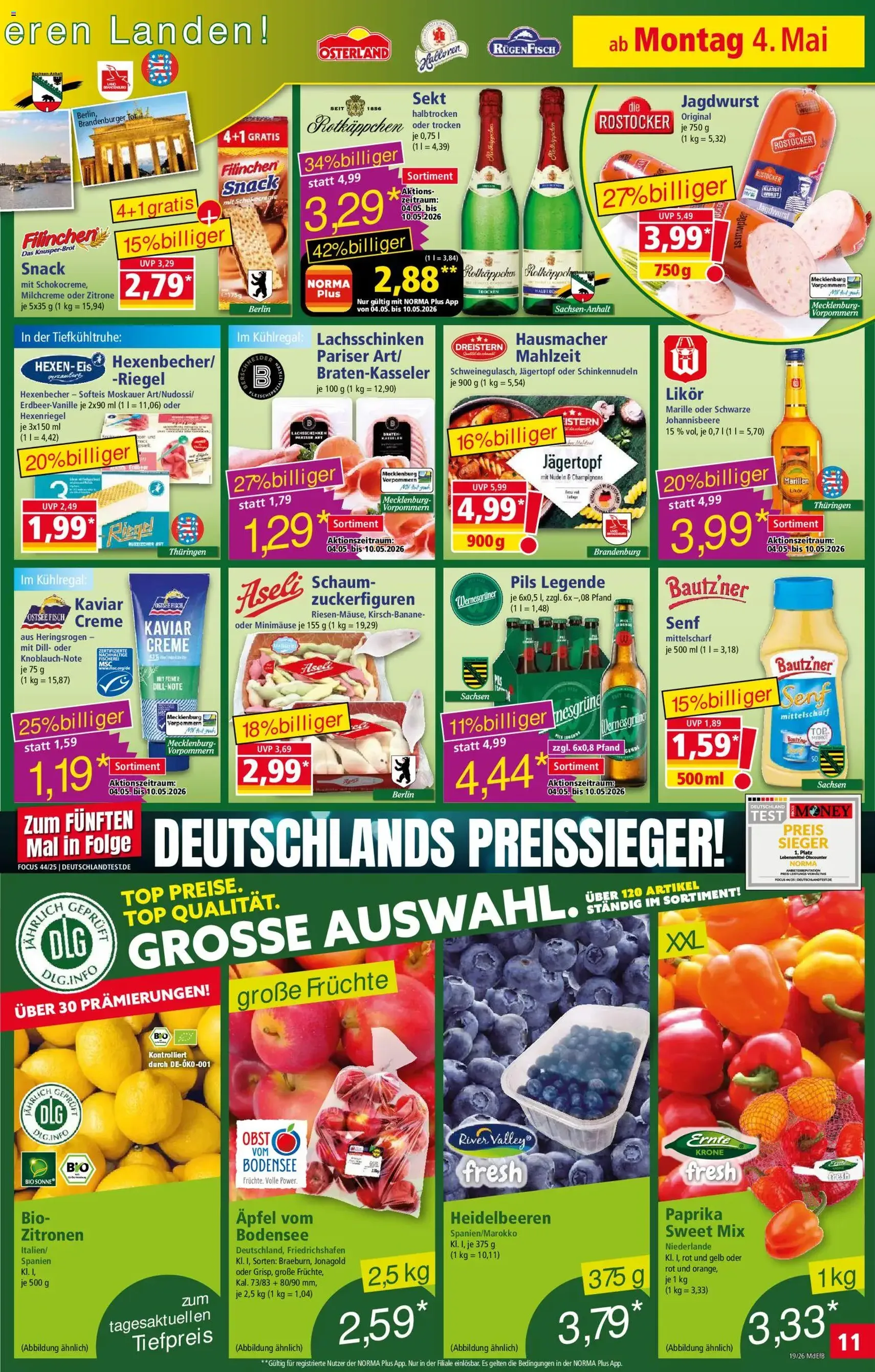 Norma Prospekt - Gültiger Prospekt ab 04.05.2026, Seite 11 von insgesamt 20