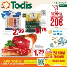 Todis volantino - anteprima volantino valido dal 09/07/2026