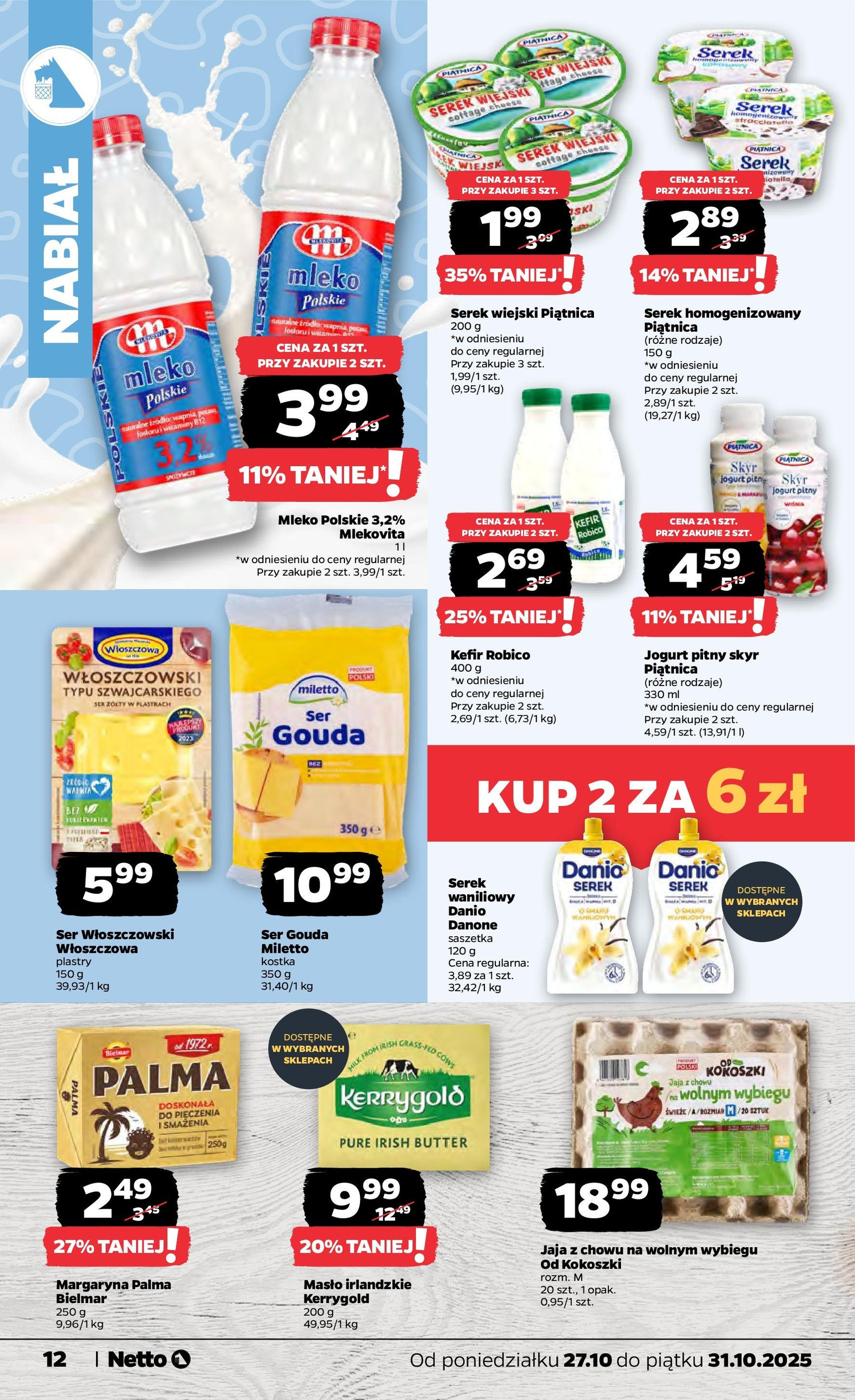 Netto gazetka - Spożywcza - ważny gazetka od 27.10.2025 strona 12 z 32 Netto gazetka - Spożywcza - ważny gazetka od 27.10.2025 strona 12 z 32