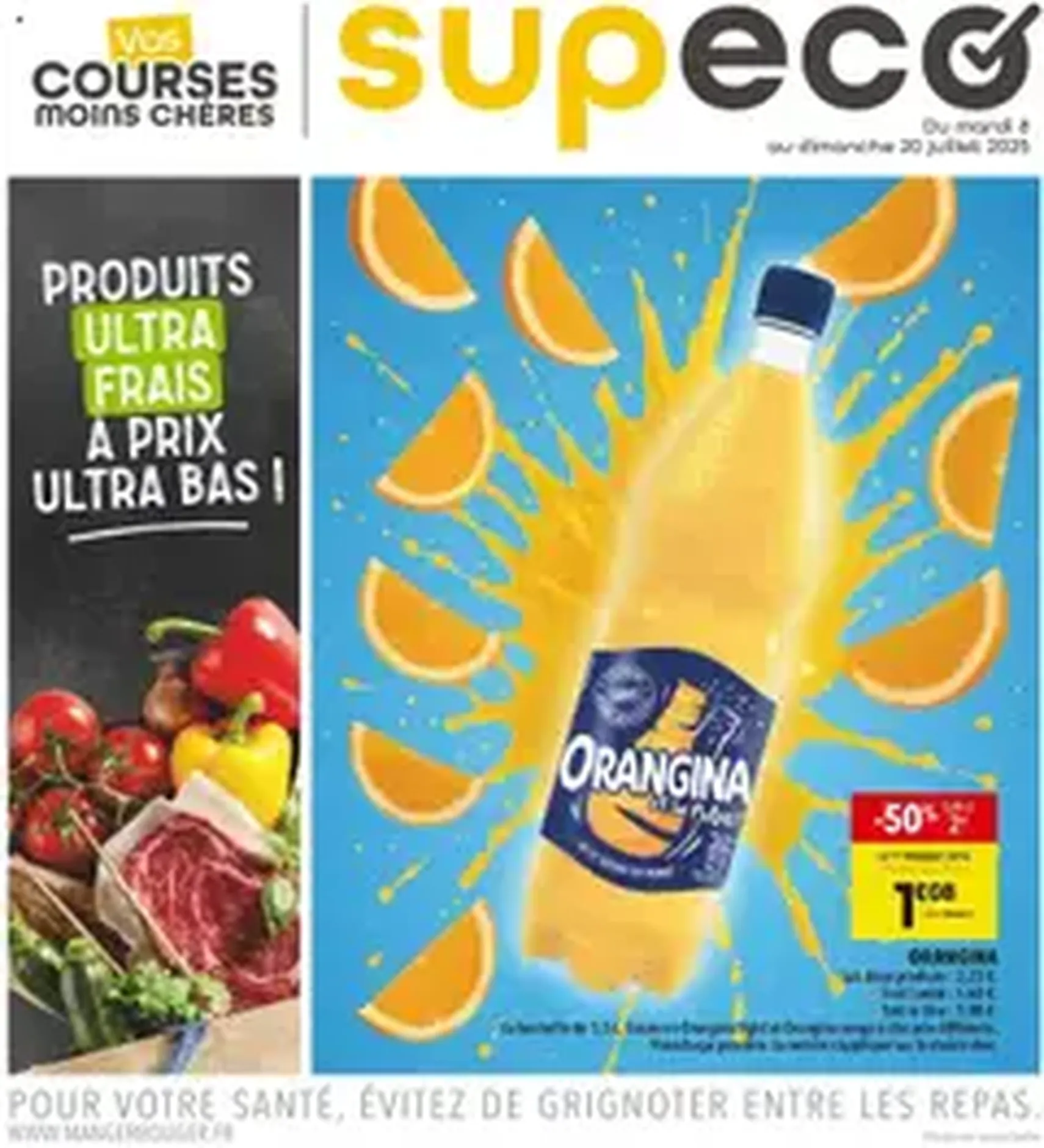 Supeco catalogue - brochure valable à partir du 08/07/2025, page 1 sur 1